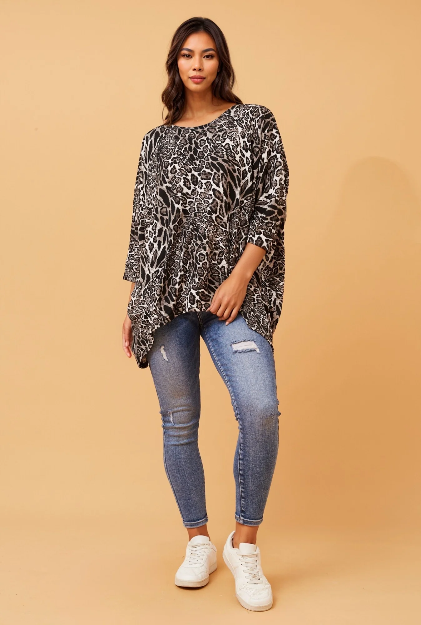 BRYN LEOPARD PRINT TOP