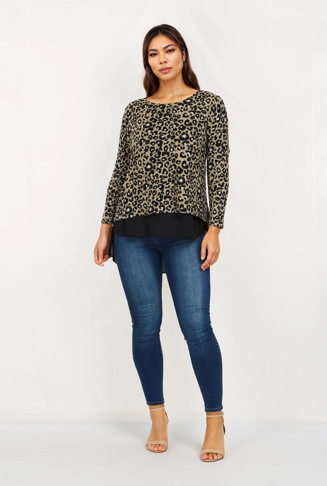 PENNY ANIMAL PRINT TOP