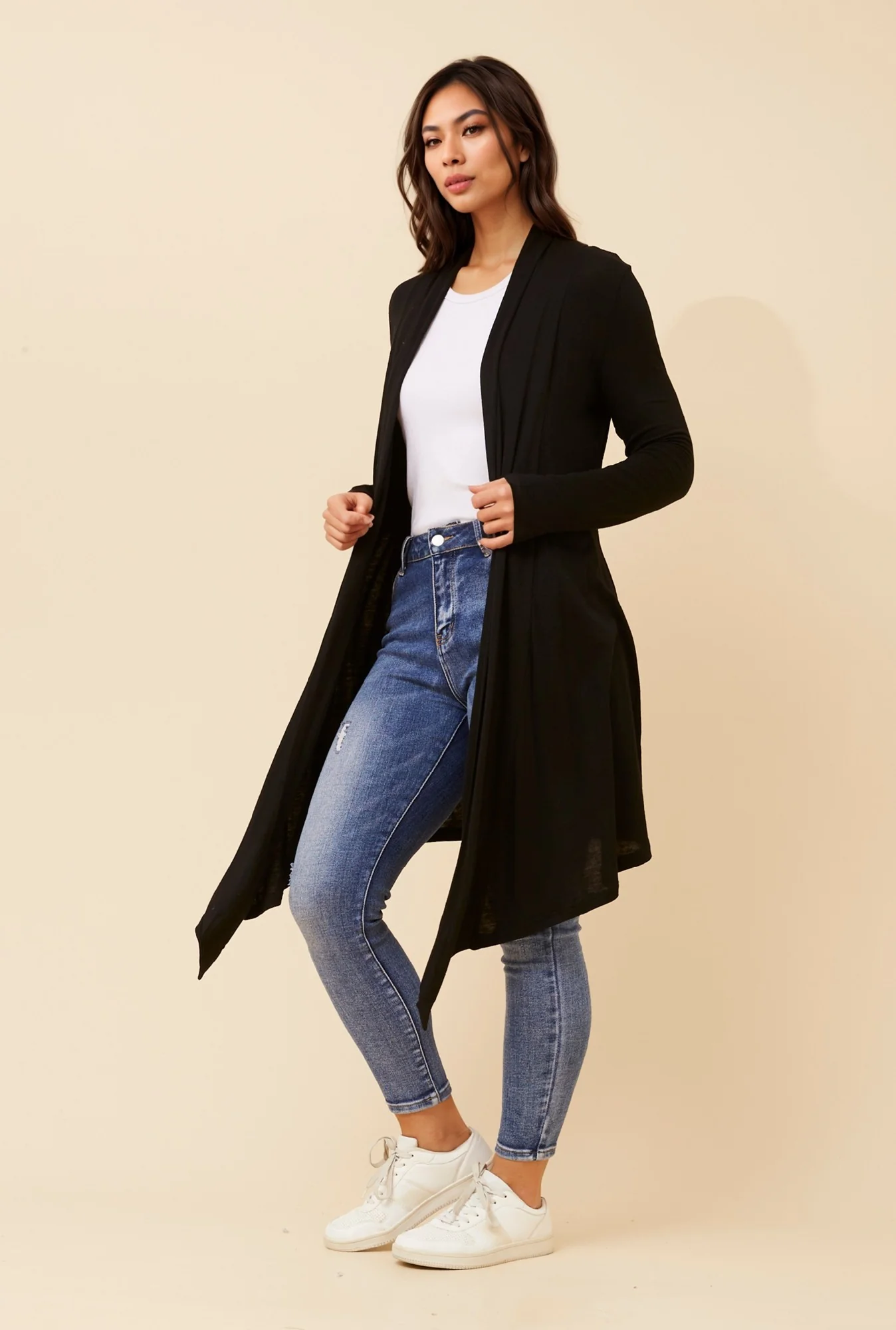 SOLID CARDIGAN