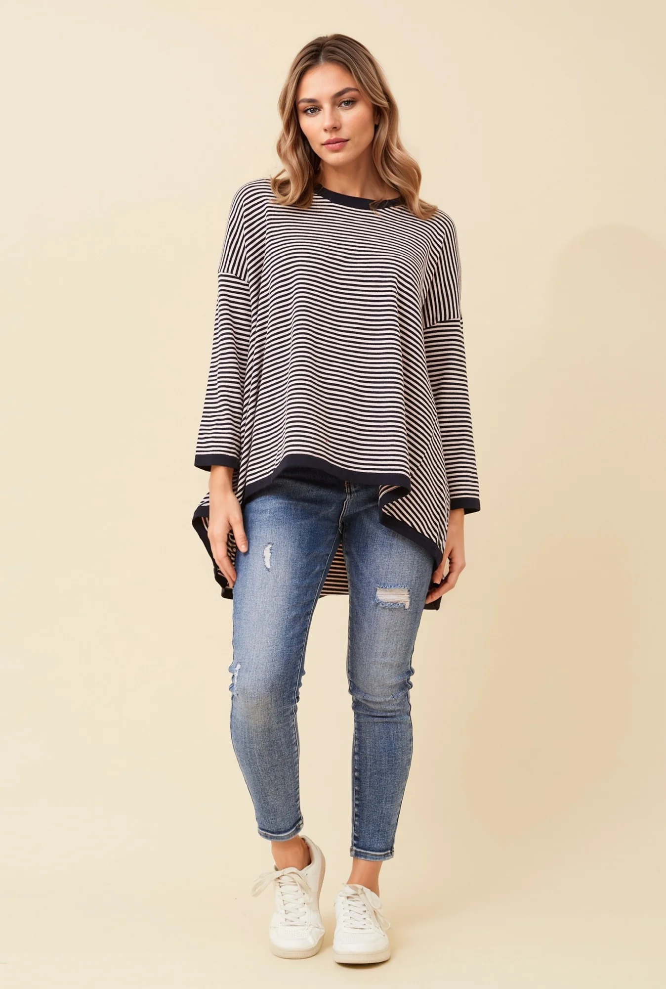 HANNES STRIPED KNIT JUMPER