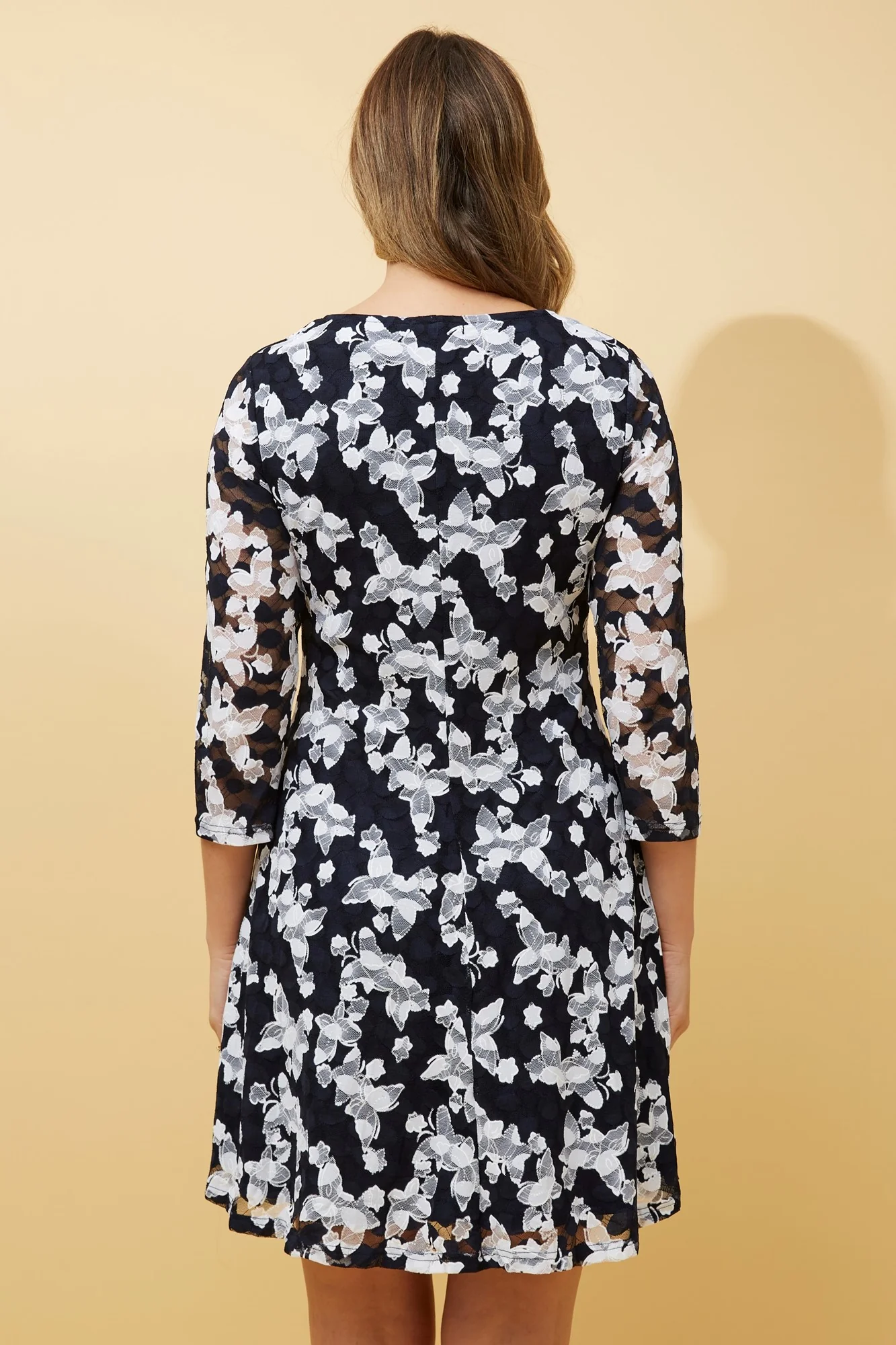 CAMILA FLORAL LACE DRESS