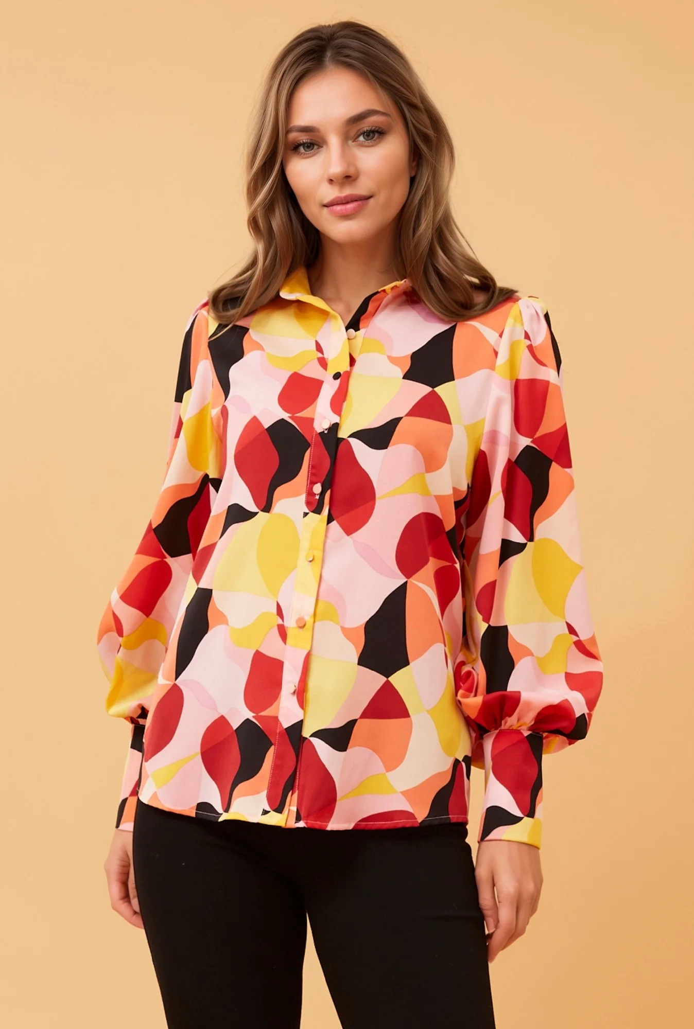 BELLE BALLOON SLEEVE SHIRT