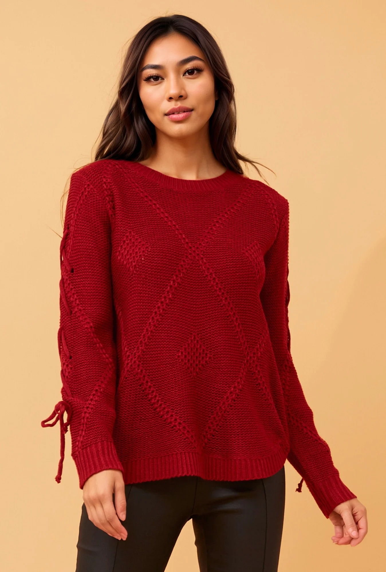 DEB TIE DETAIL KNIT JUMPER