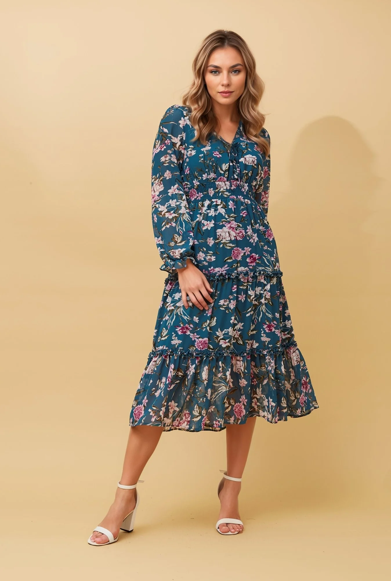 LORI FLORAL DRESS