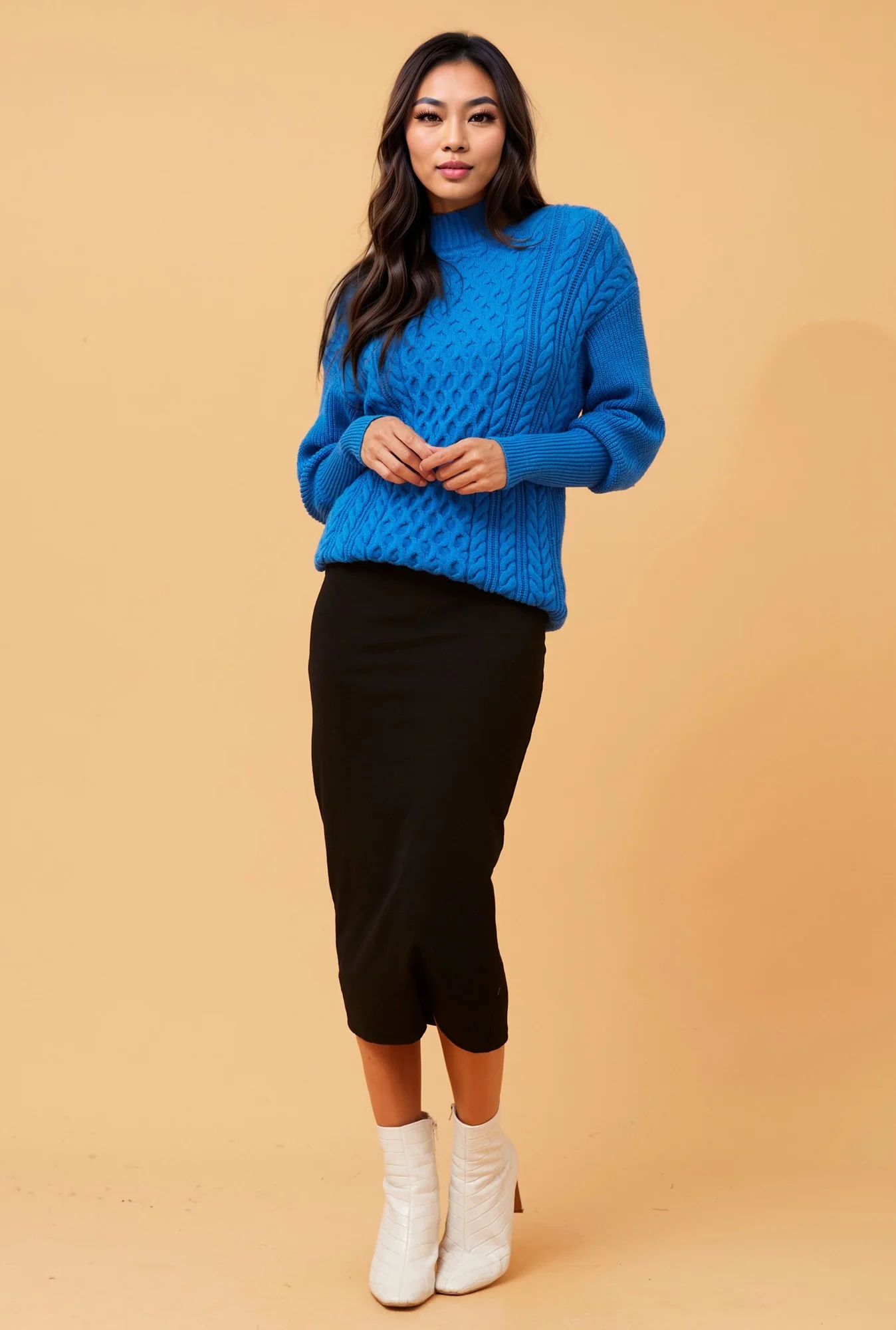 FRANCESCA BODYCON MIDI SKIRT