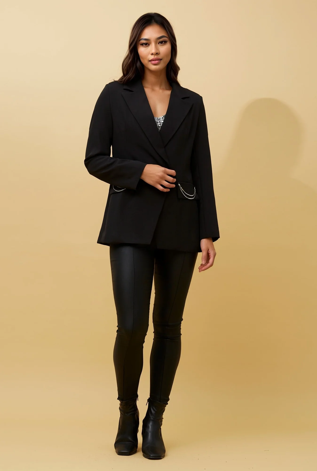 BONITA EMBELLISHED BLAZER