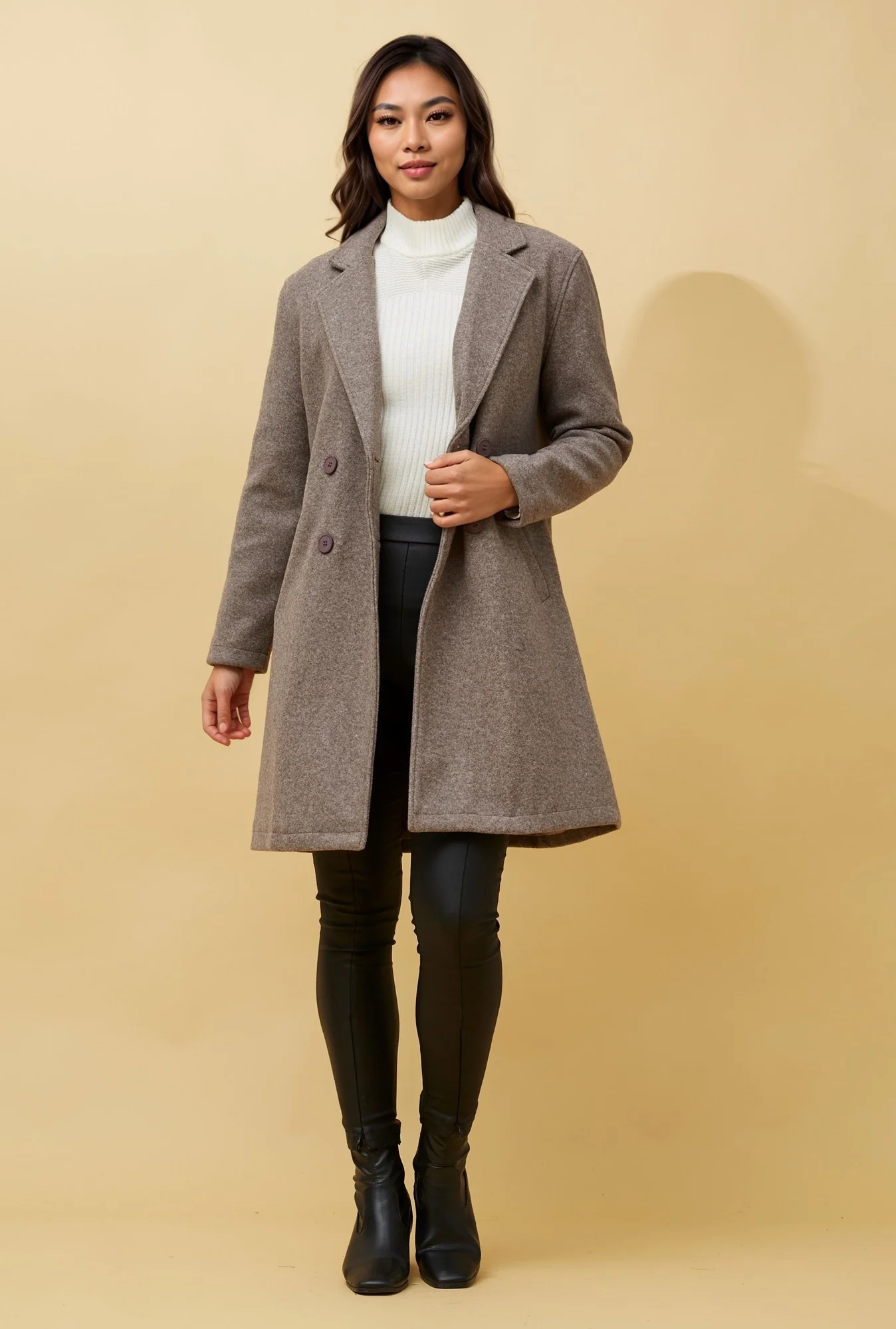 BRONWYN DOUBLE BREASTED COAT