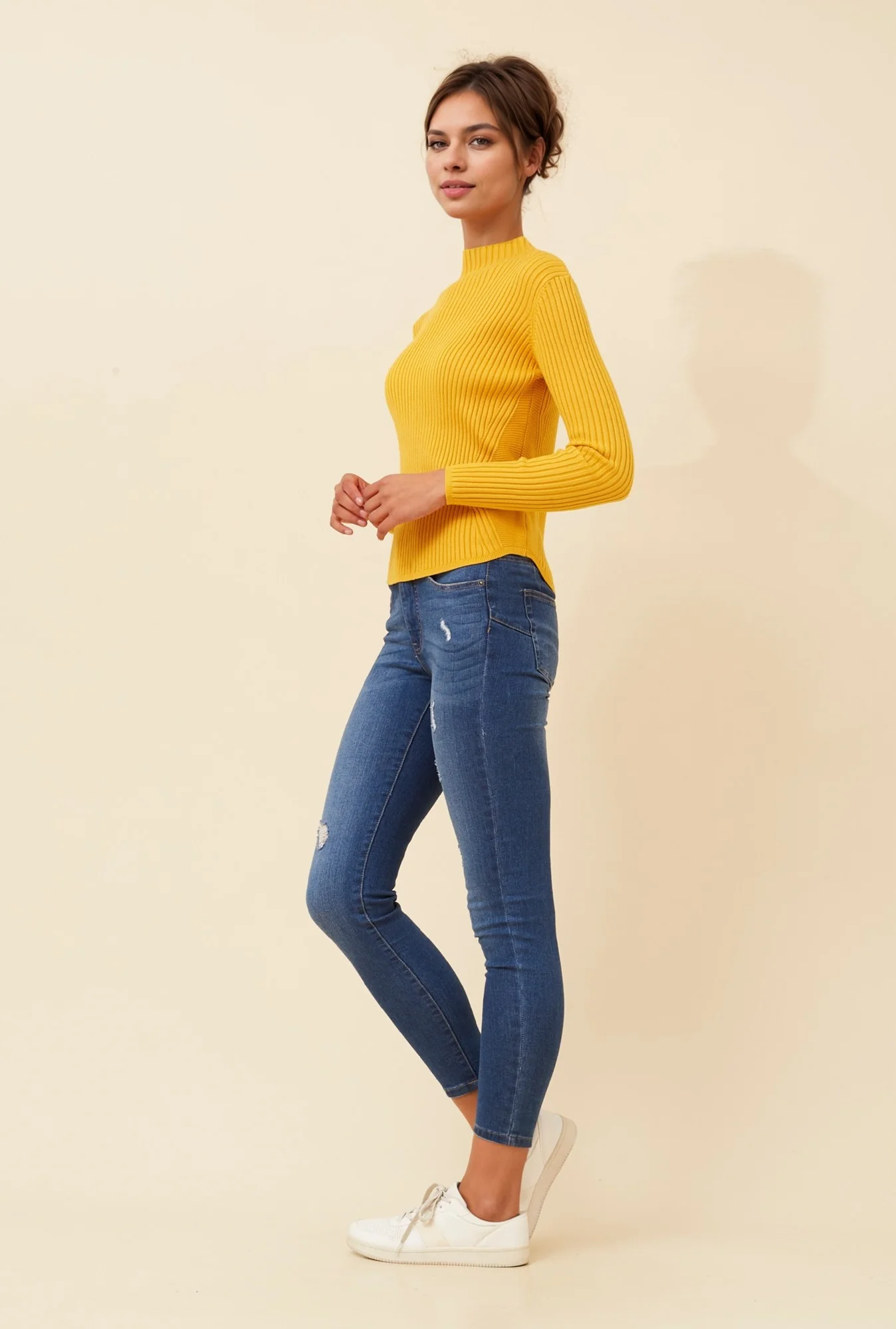 TURTLENECK KNIT JUMPER
