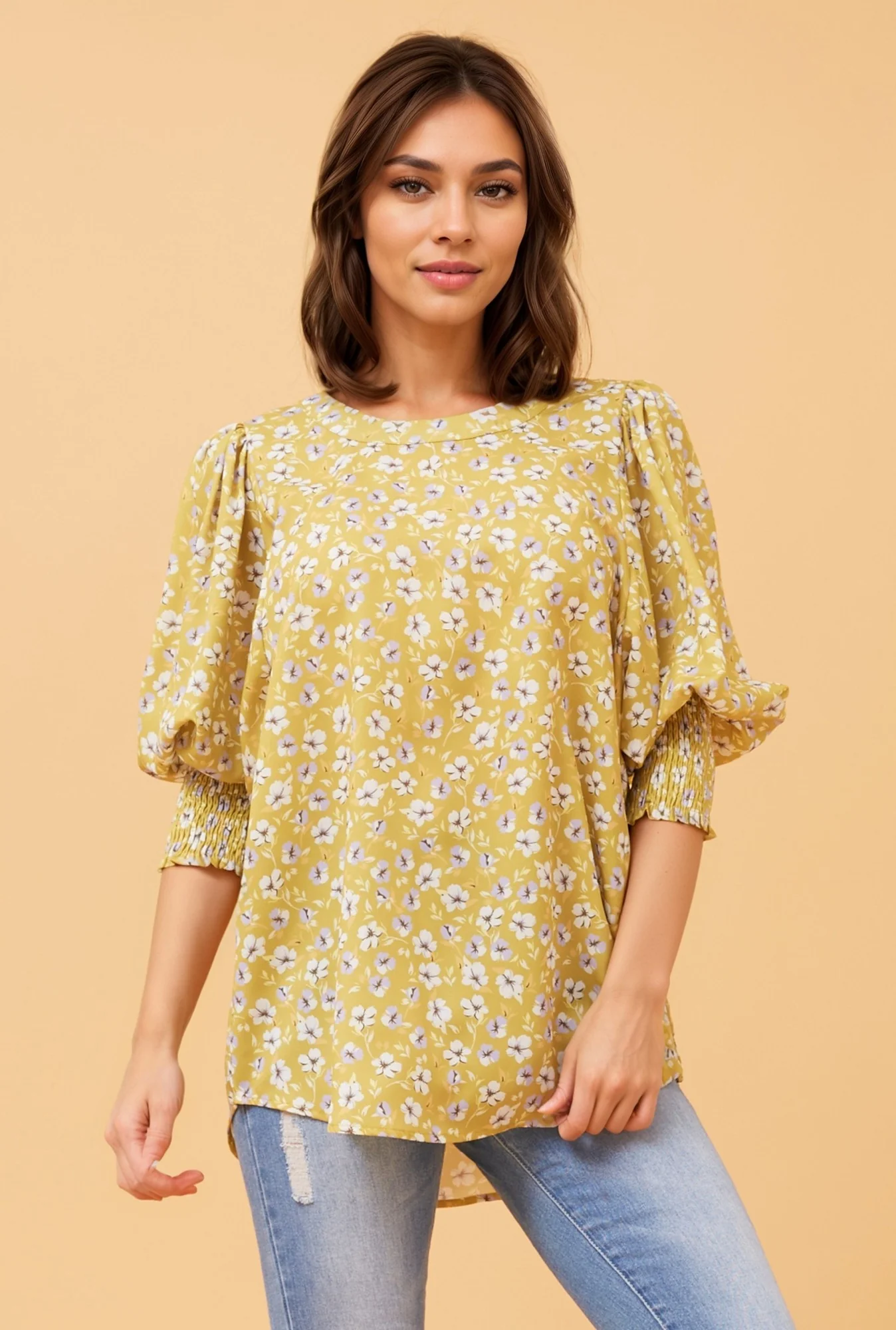 ELEGANT FLORAL BLOUSE
