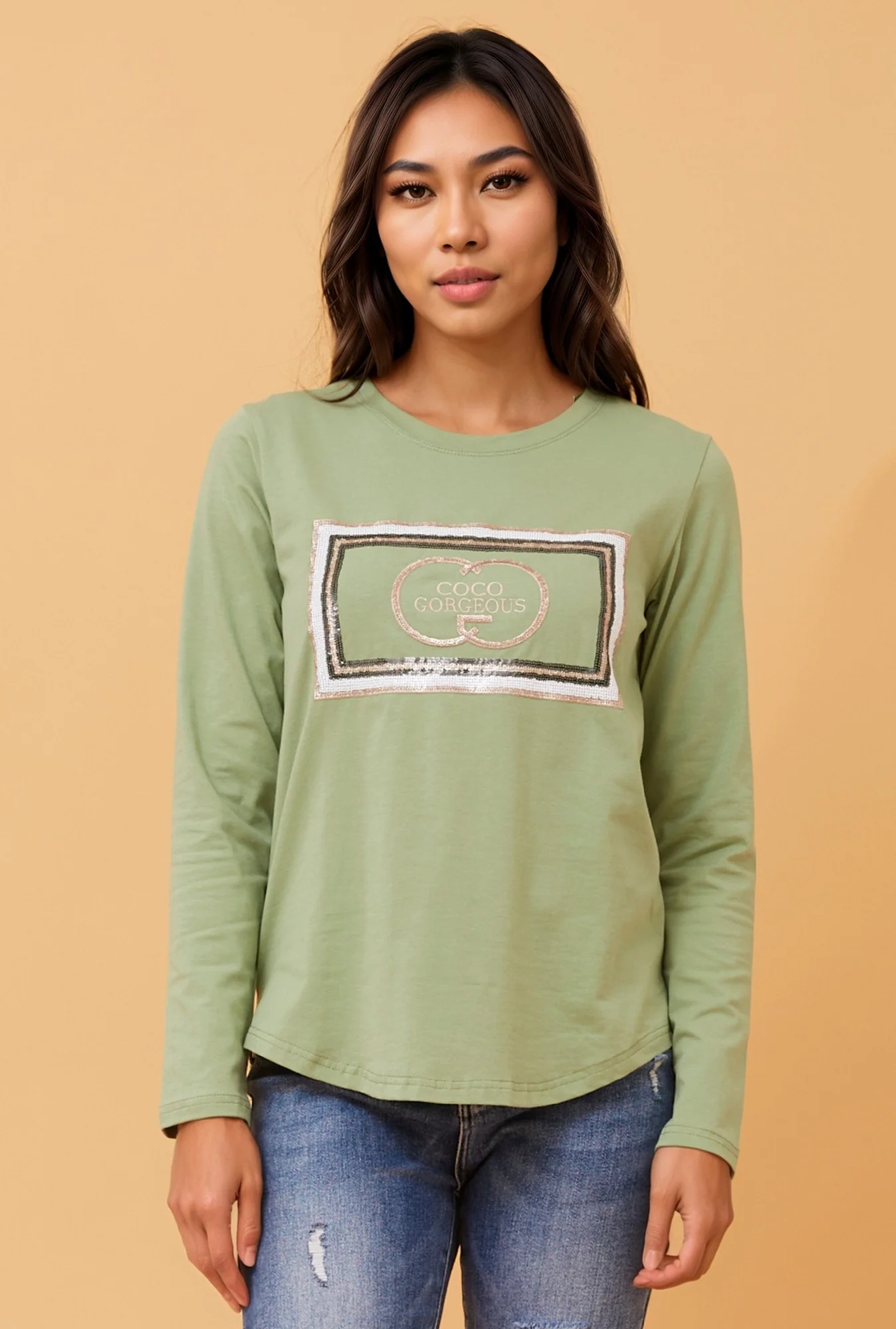TERRY COCO GRAPHIC TOP