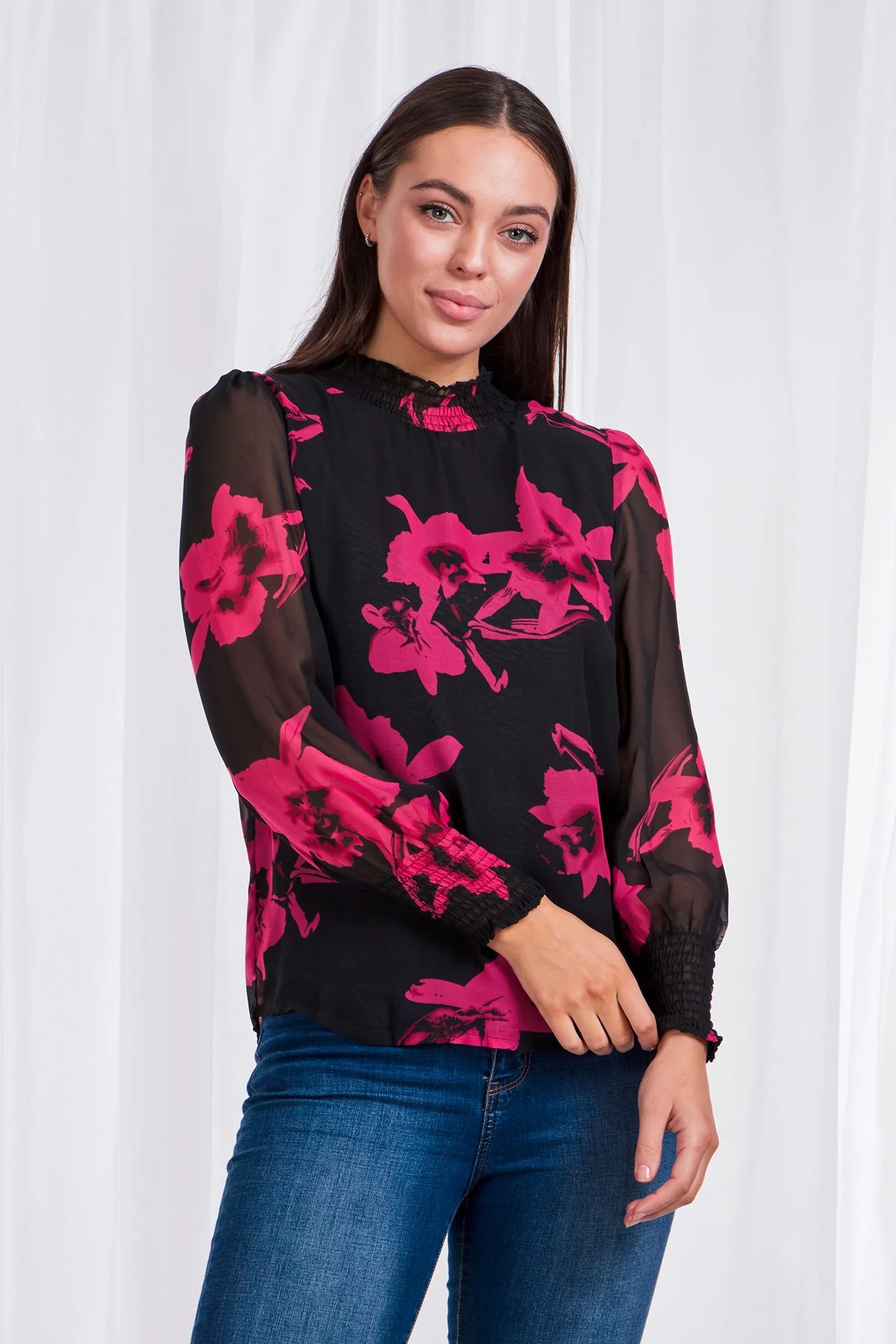 DIANA FLORAL PRINT BLOUSE