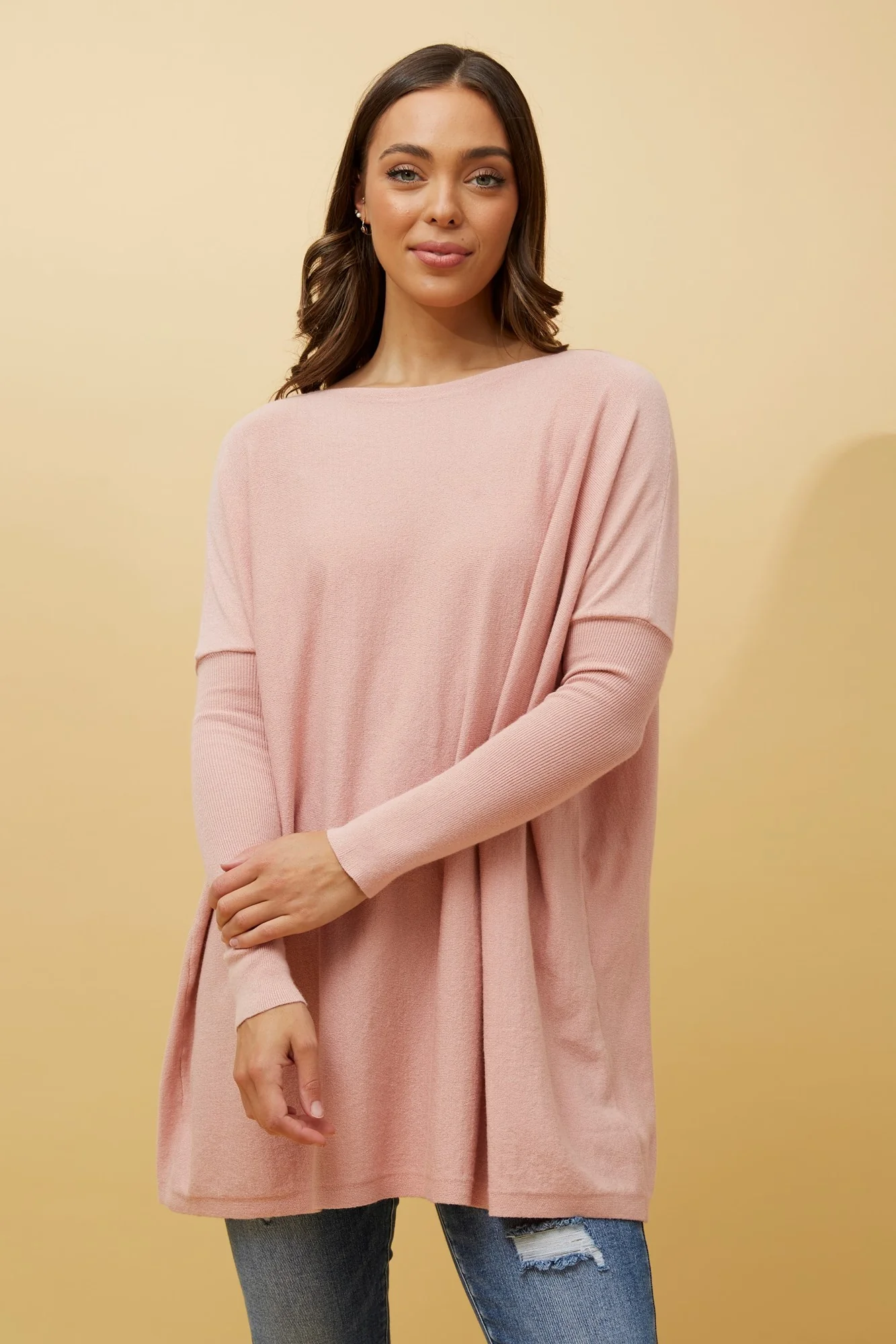 INDIRA OVERSIZED KNIT JUMPER