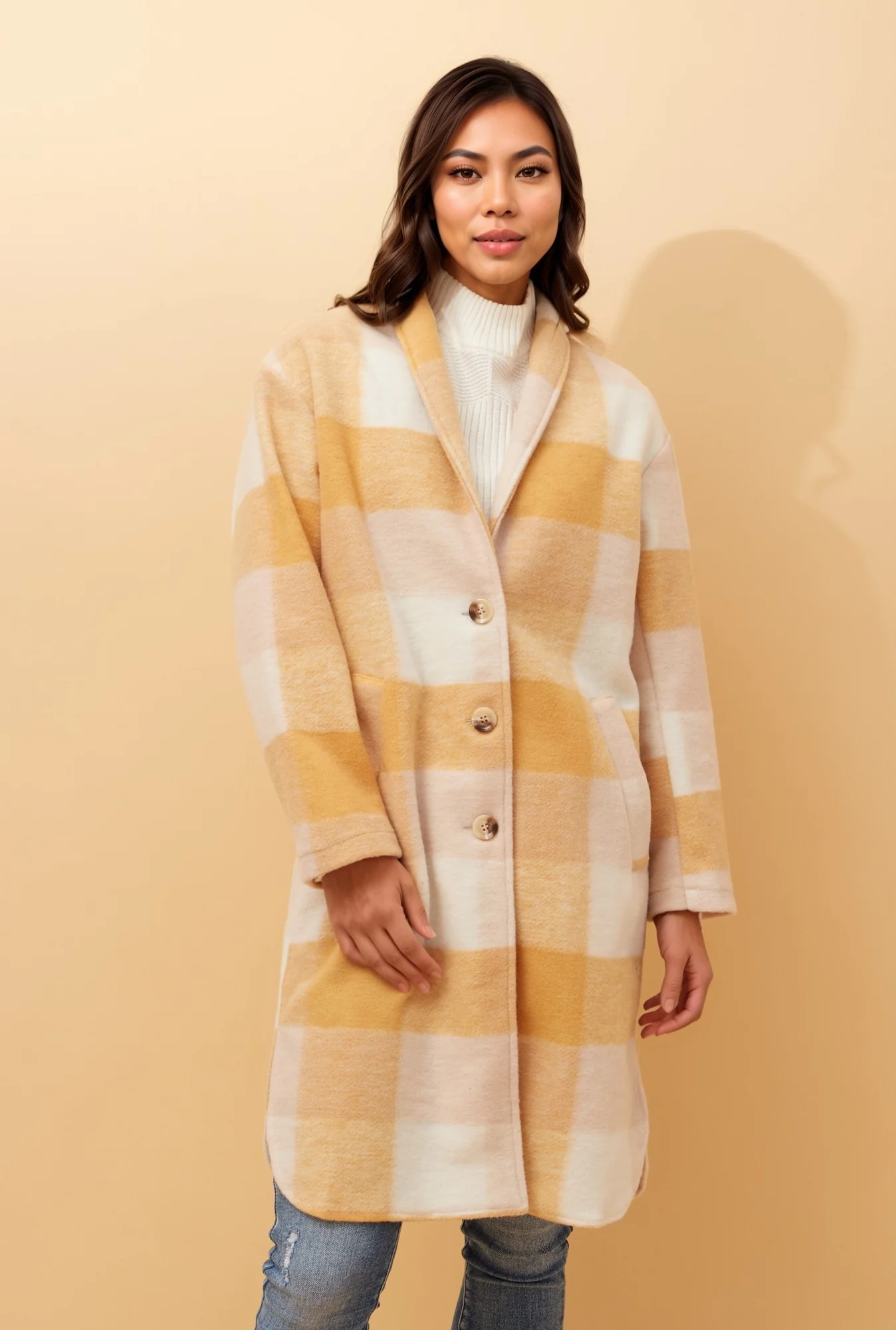 DIANNE CHECK COAT