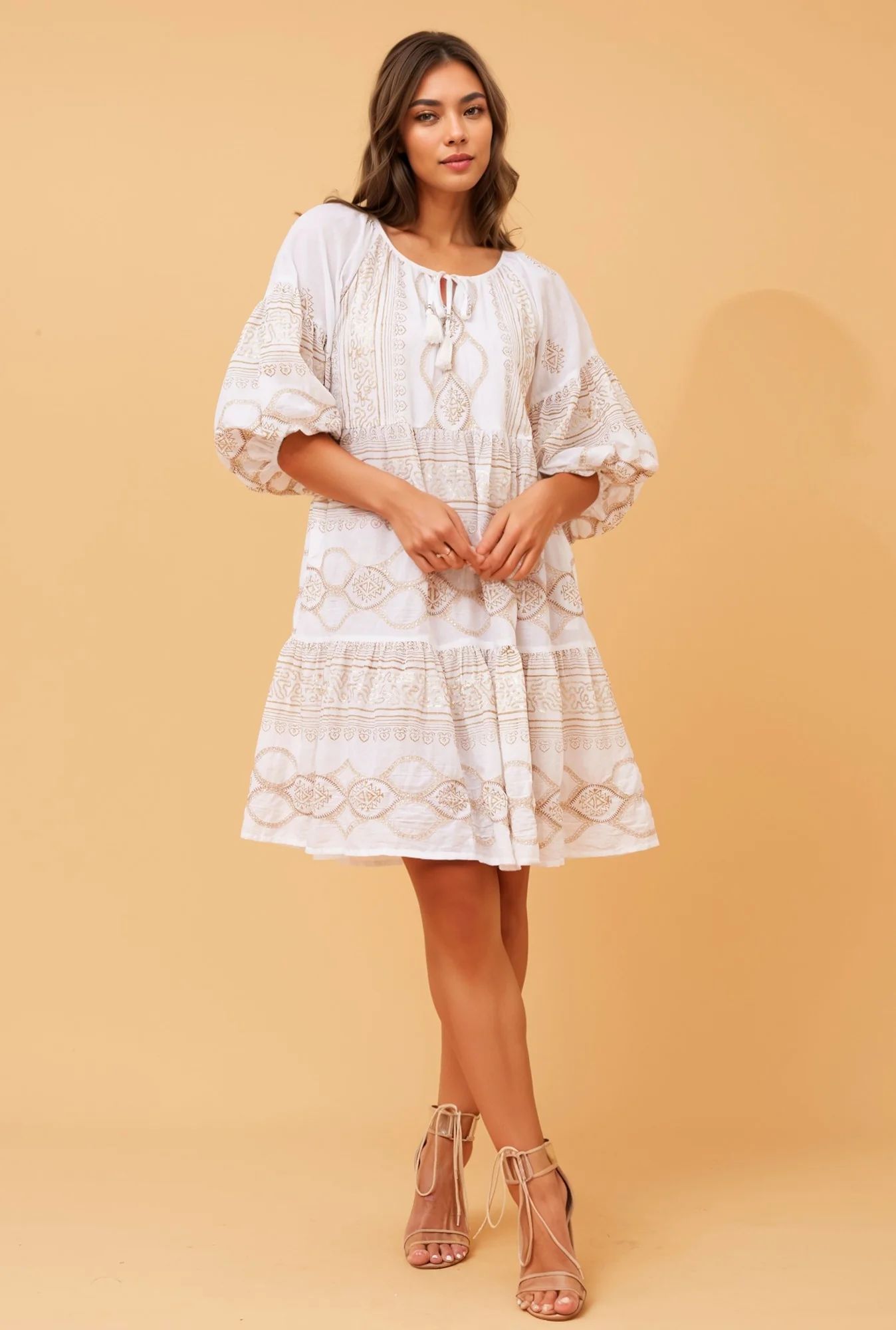 PARVATI BOHO SHORT DRESS
