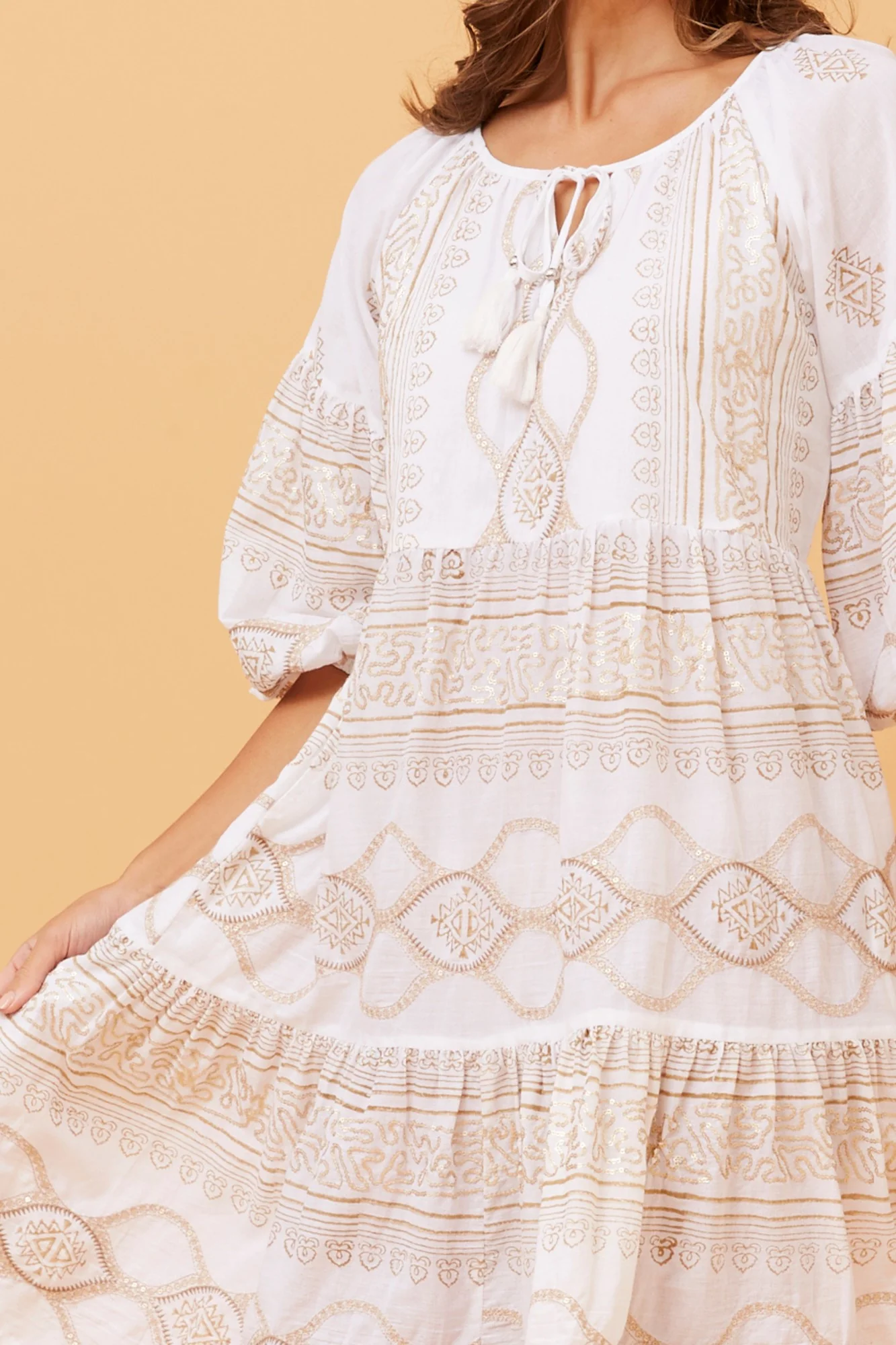 PARVATI BOHO SHORT DRESS