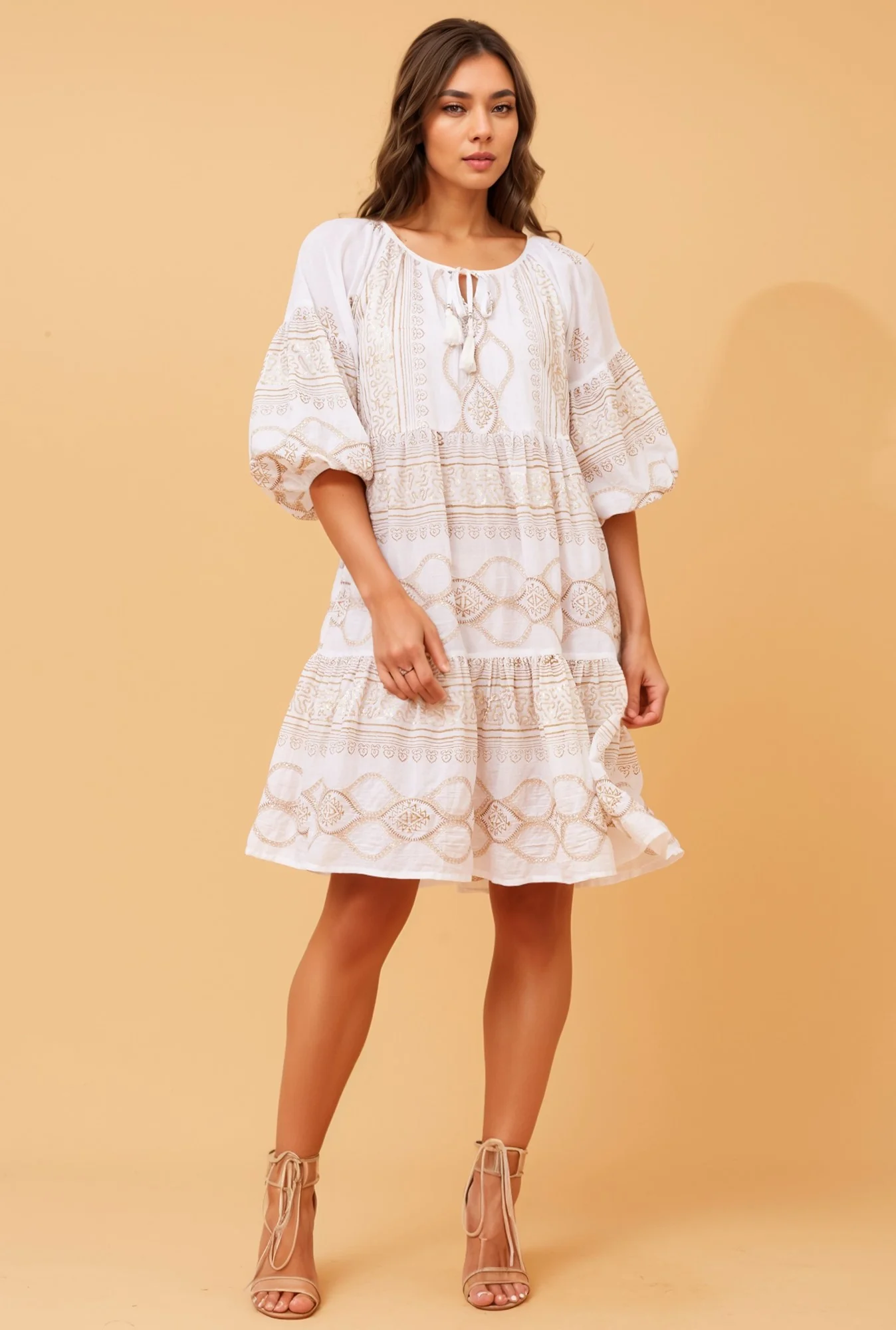 PARVATI BOHO SHORT DRESS