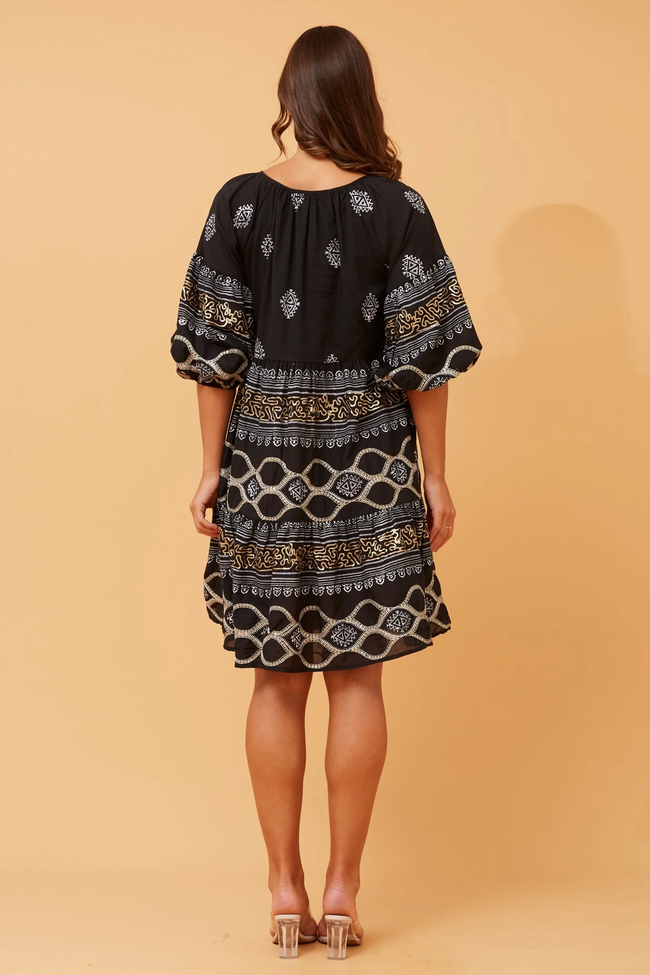 PARVATI BOHO SHORT DRESS