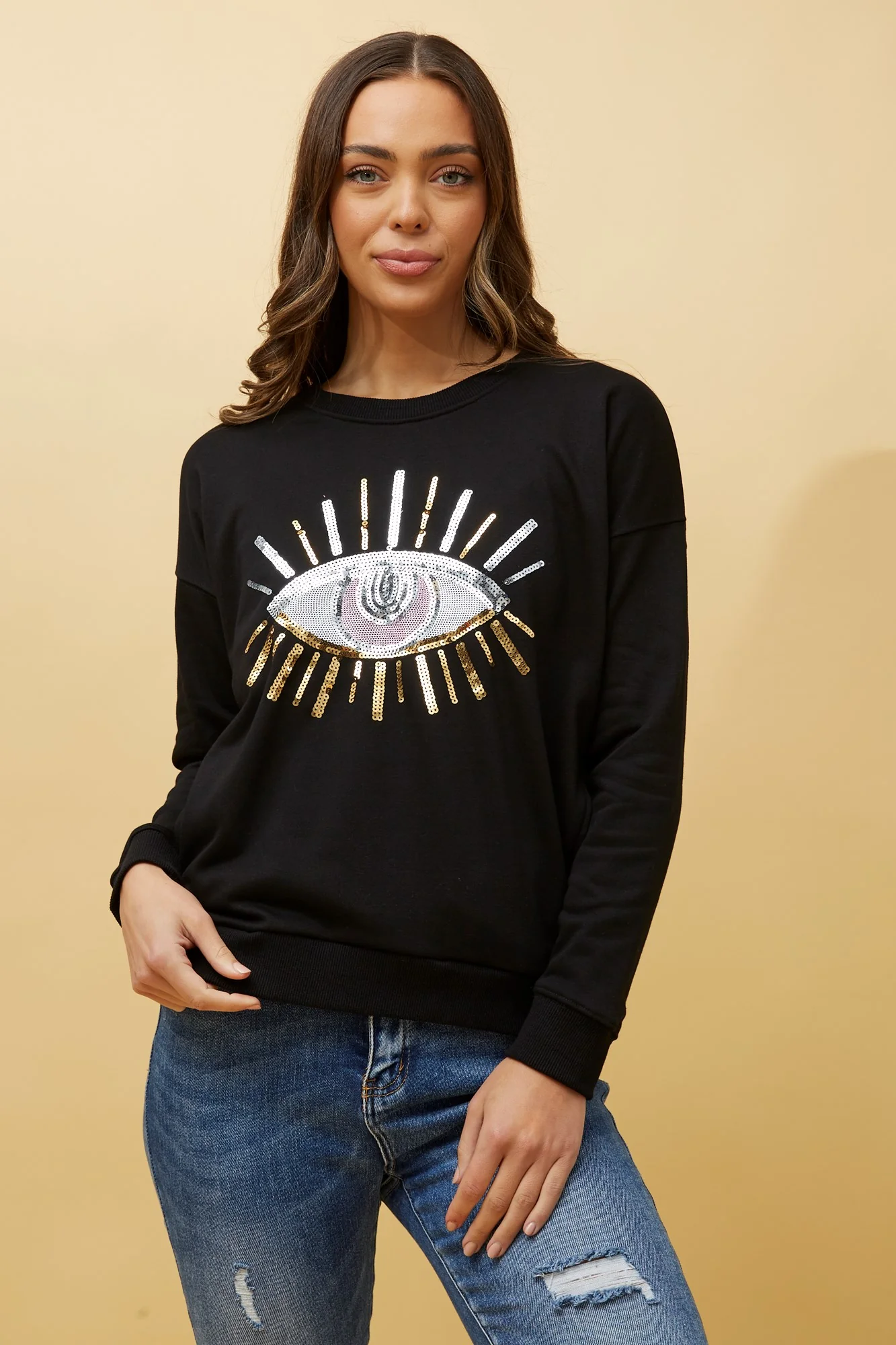 LUXE SEQUIN JUMPER