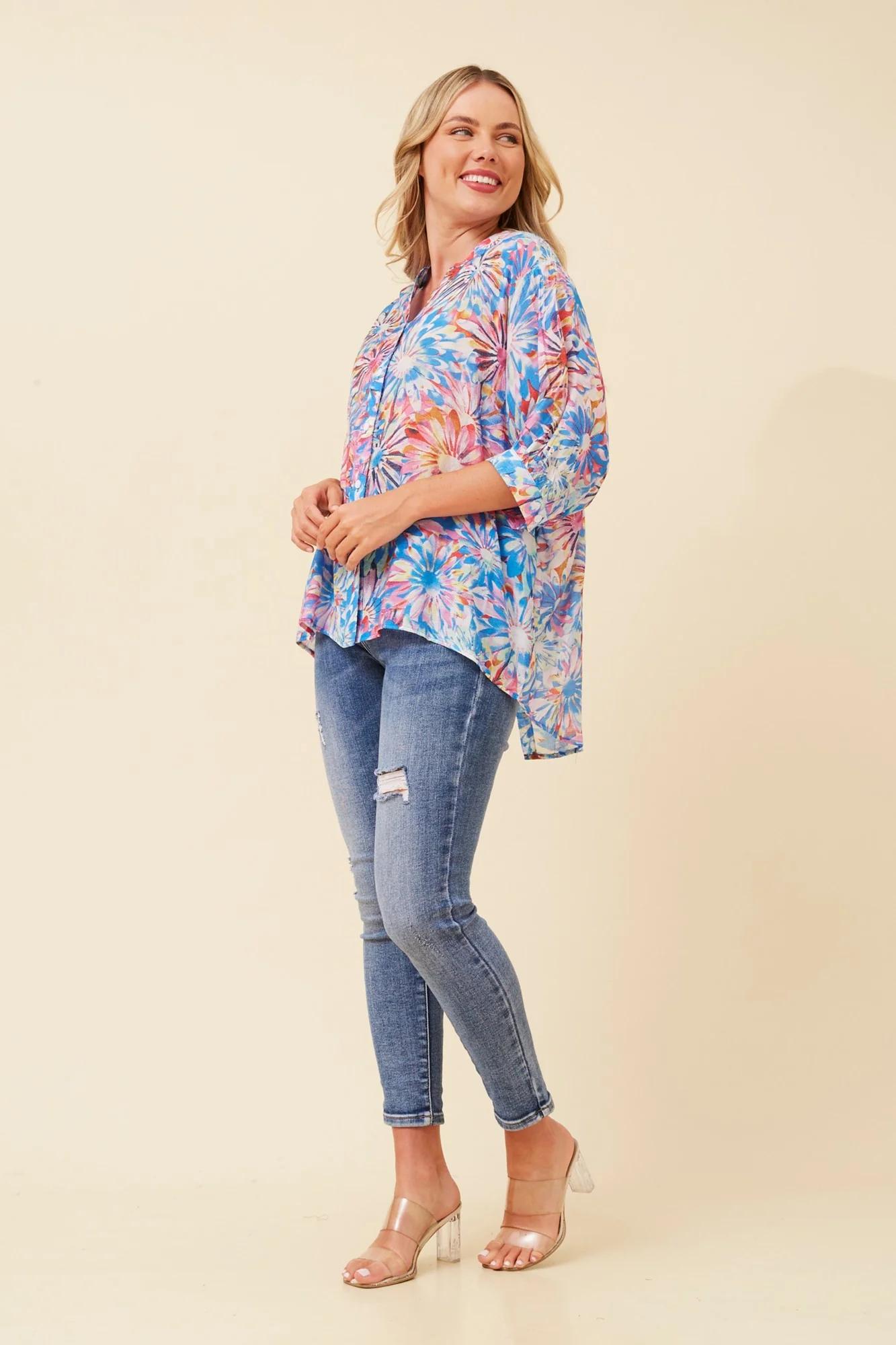 BELINA FLORAL SHIRT