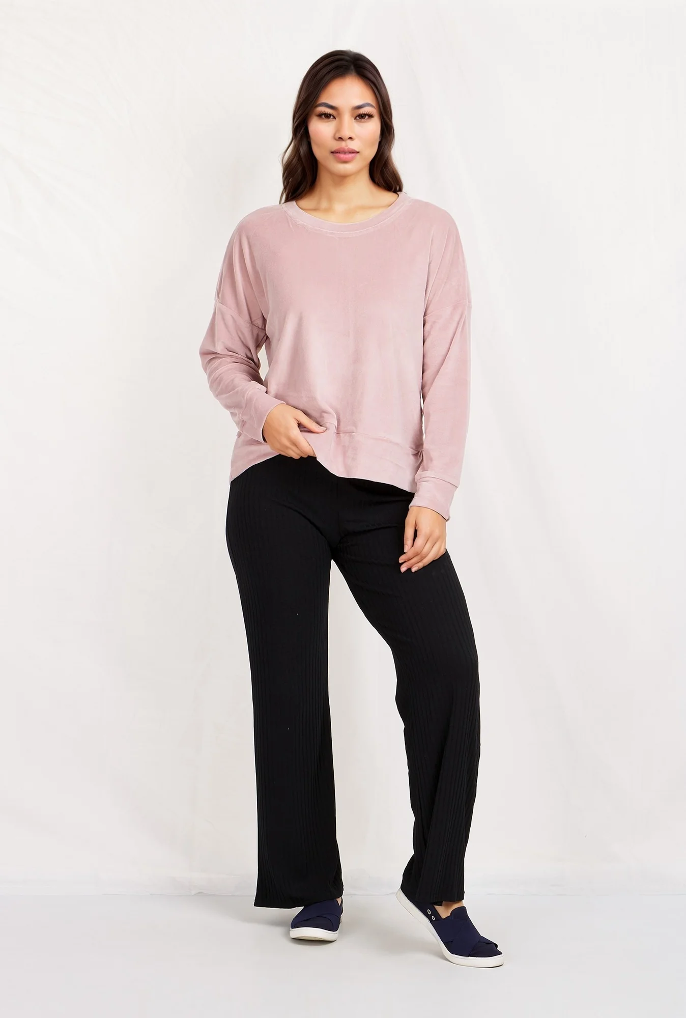 VELOUR JUMPER