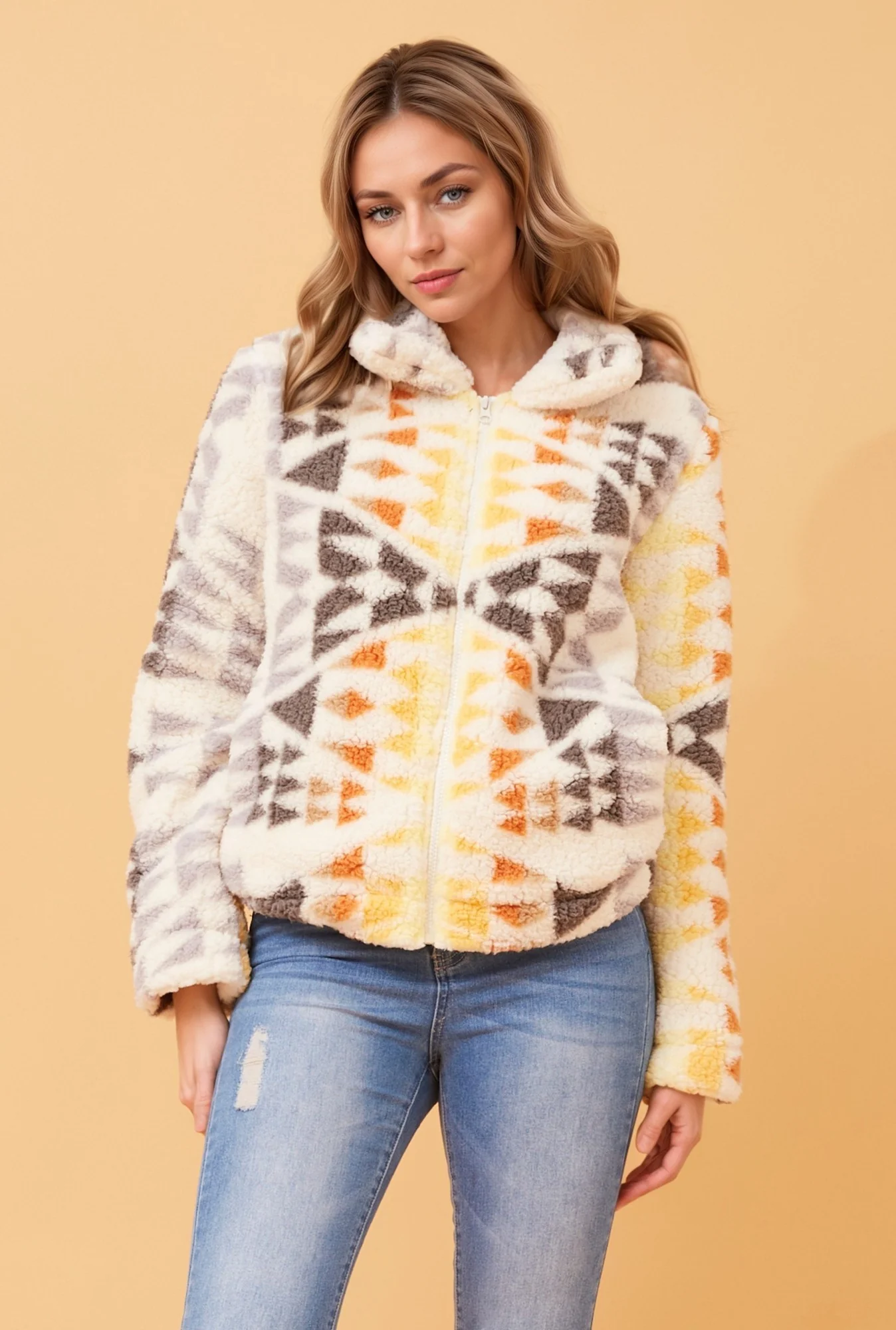 ORION TEDDY FAUX FUR JACKET