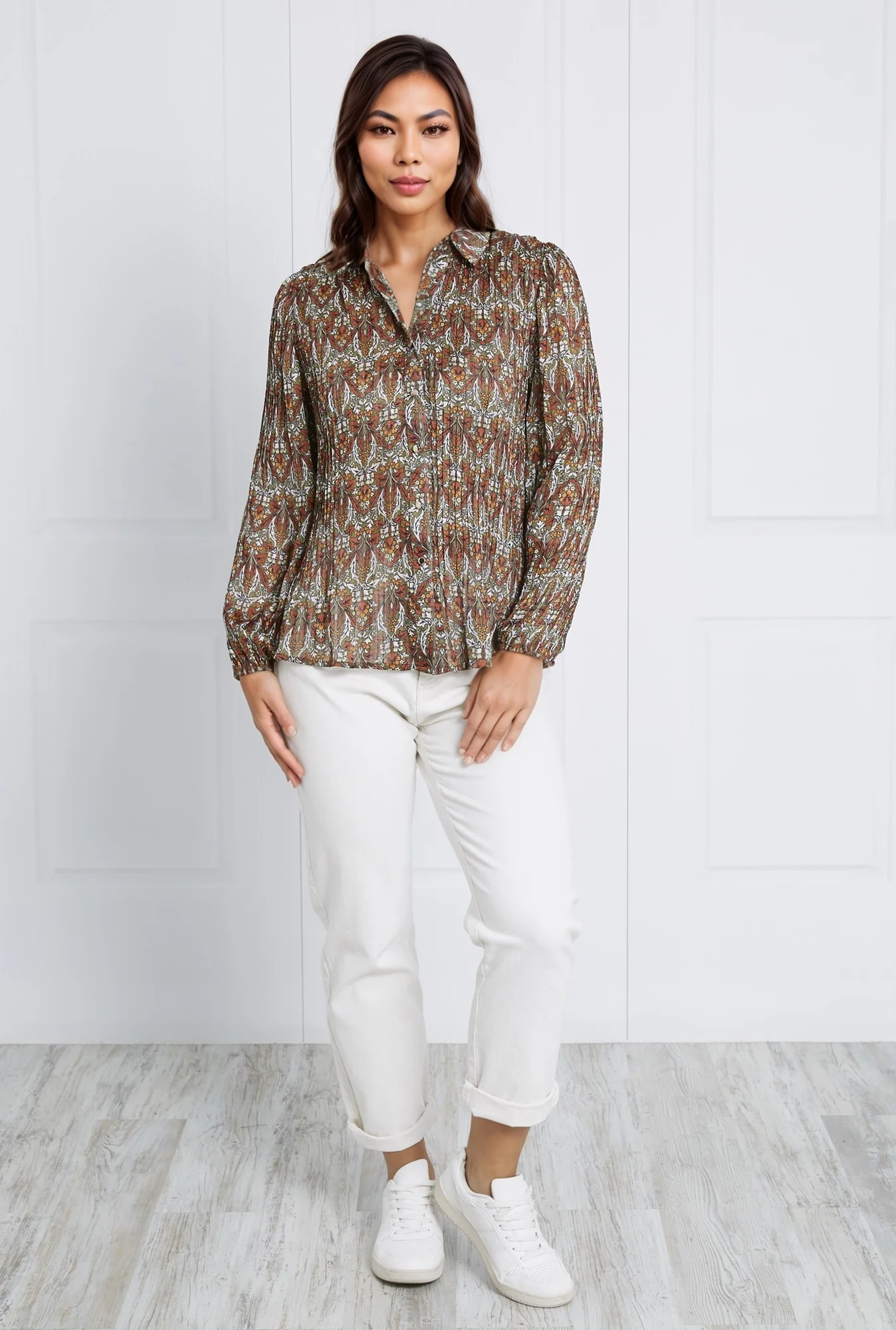 NOAH ABSTRACT PRINT SHIRT