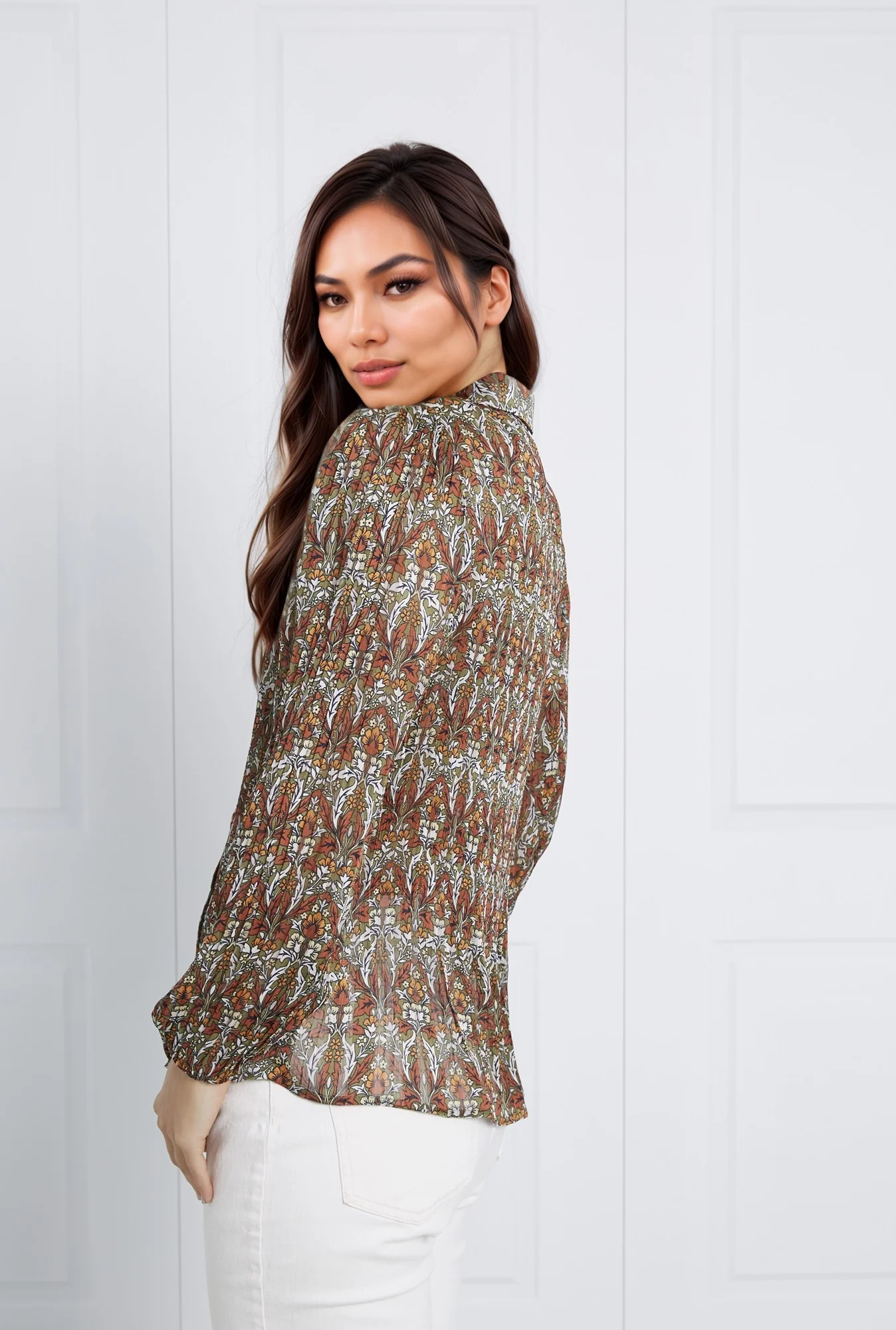 NOAH ABSTRACT PRINT SHIRT
