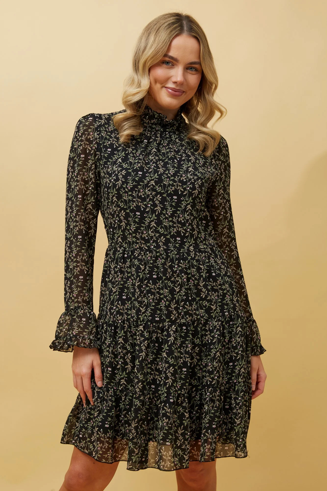 PHEBE DITSY FLORAL DRESS