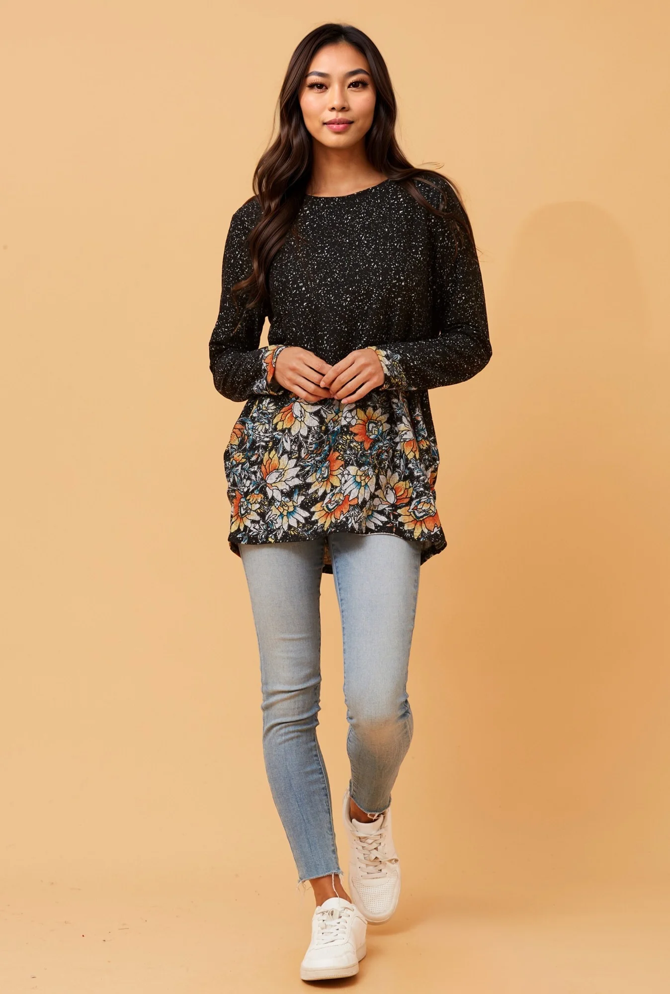 BEAU FLORAL TOP