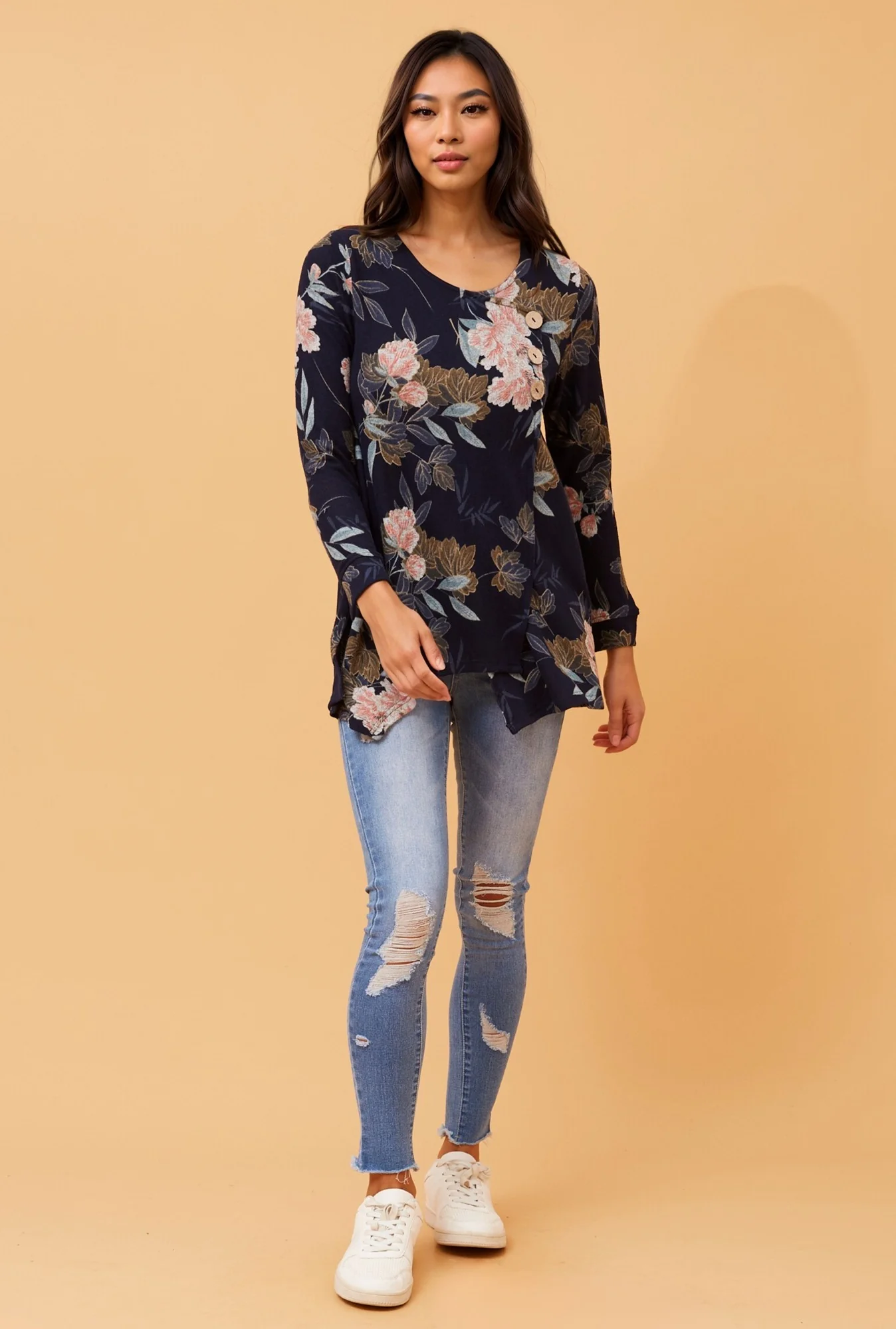 FABI FLORAL TOP