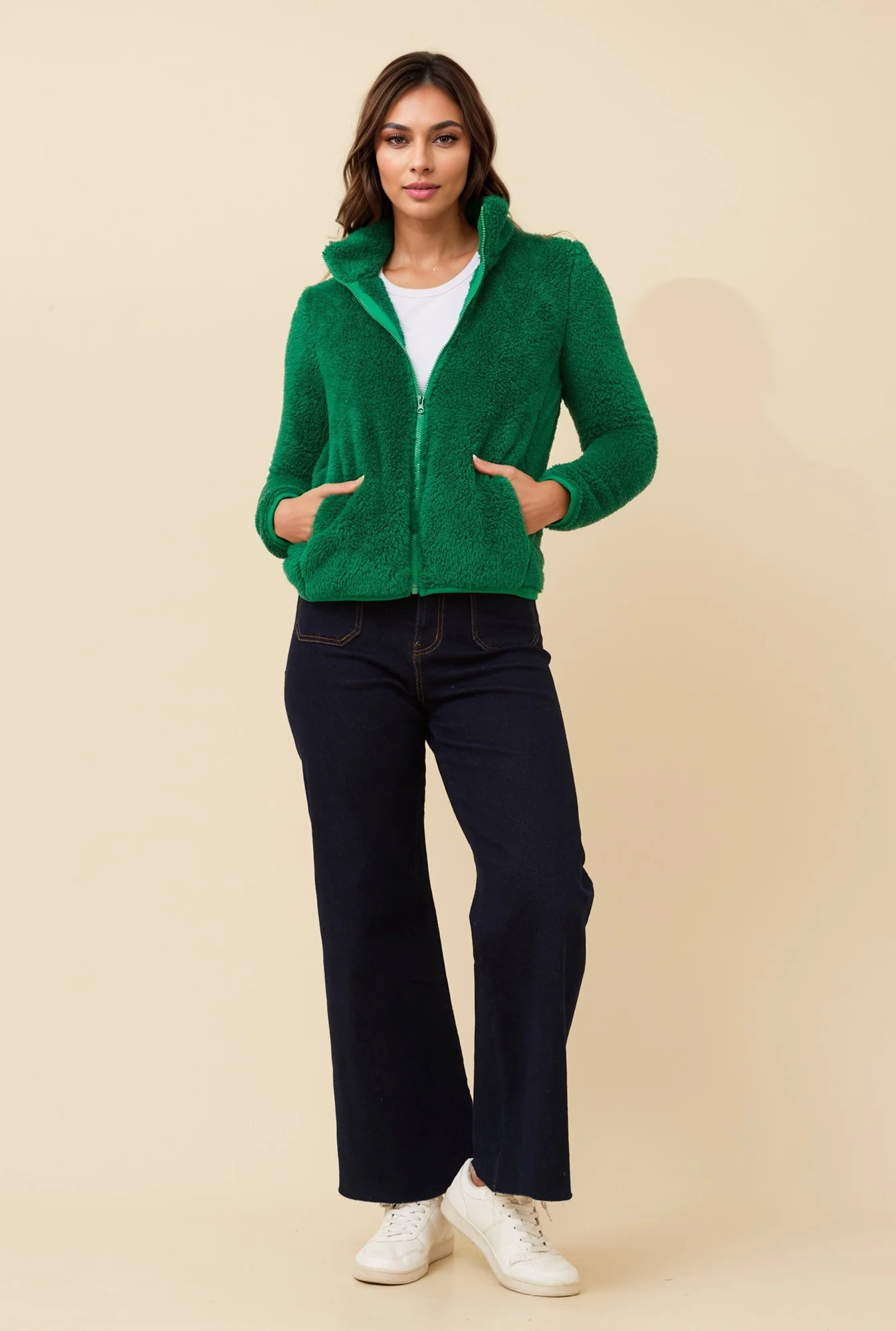 LYN TEDDY FUR JACKET