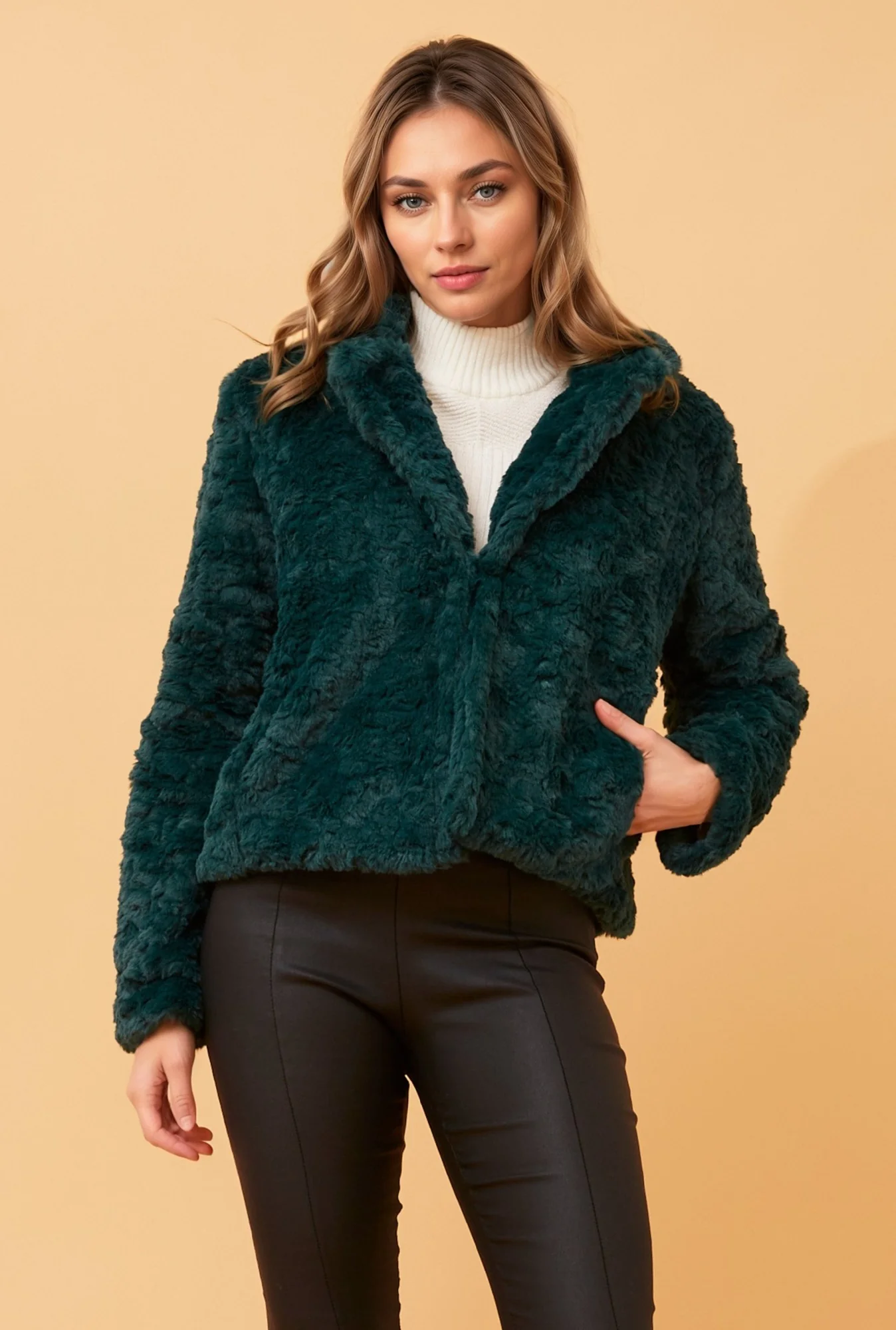 NARLA FAUX FUR JACKET