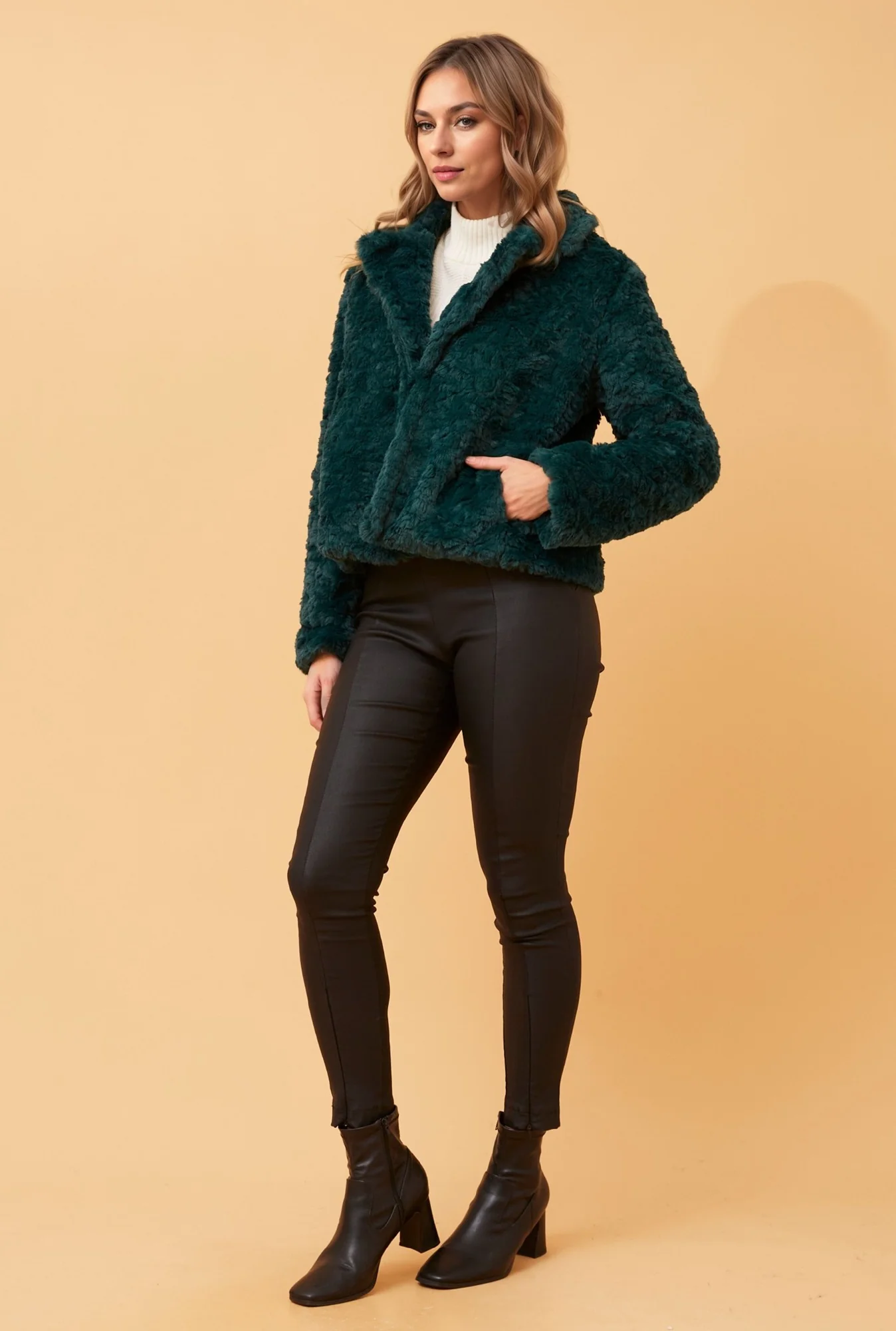 NARLA FAUX FUR JACKET