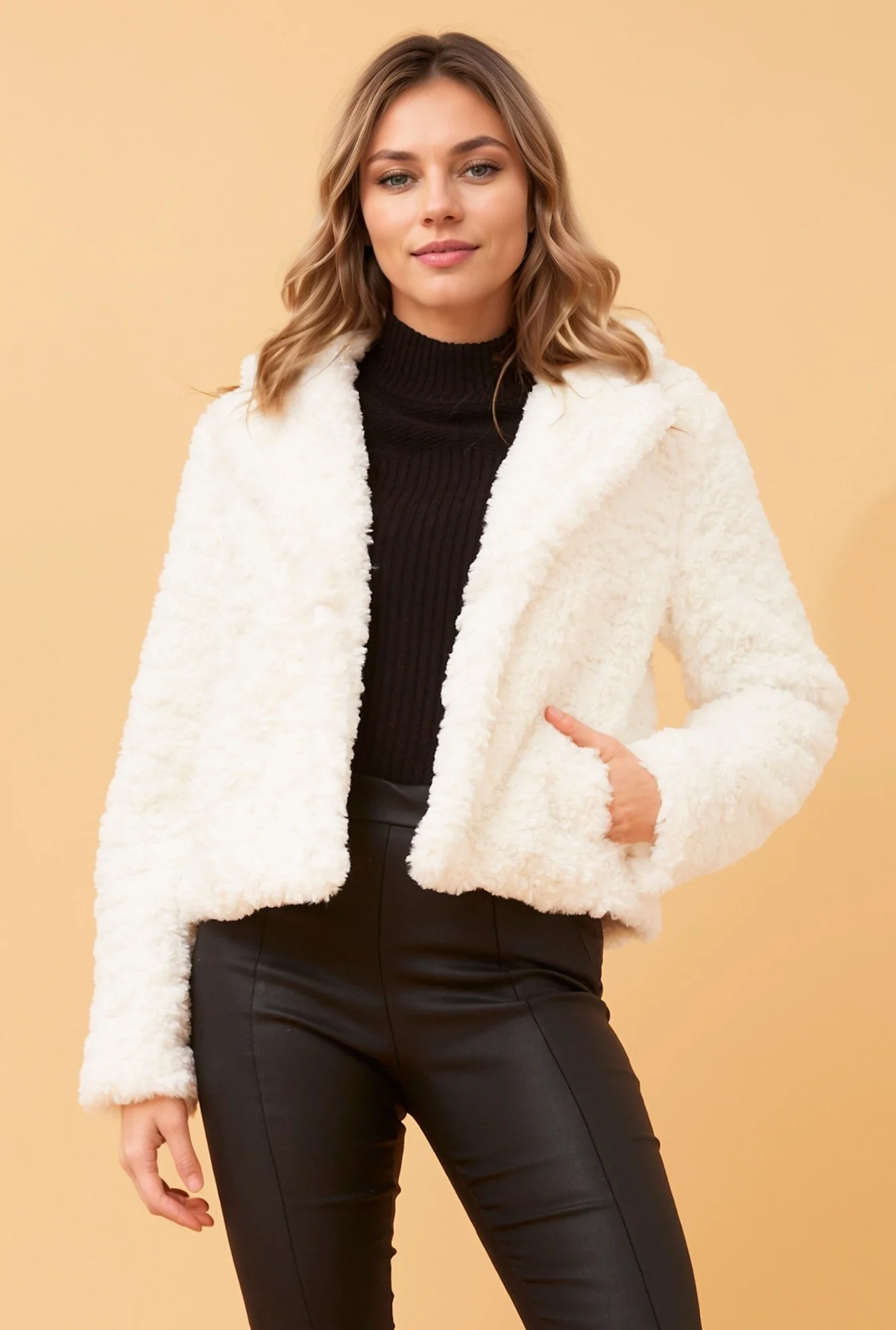 NARLA FAUX FUR JACKET