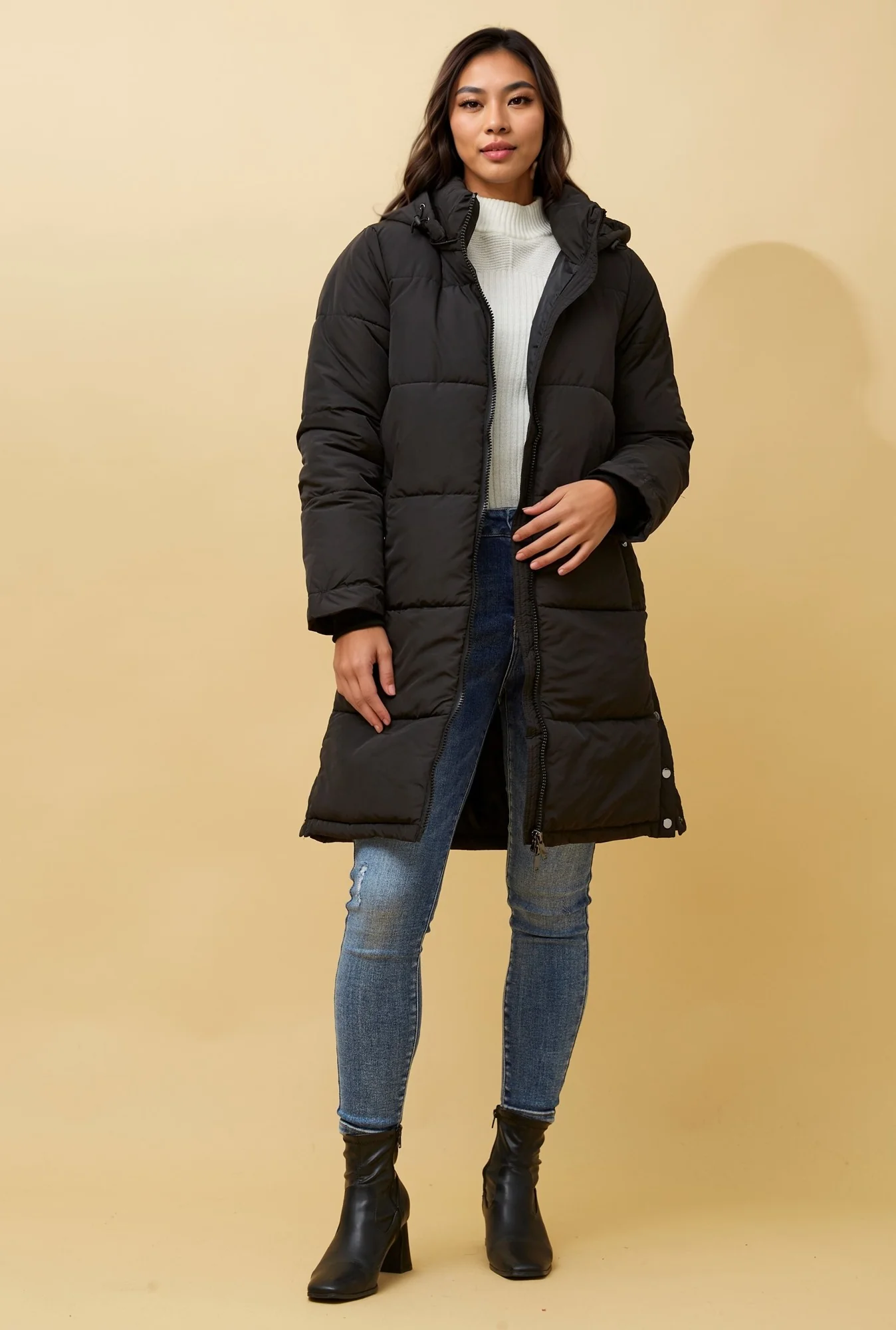 GITA HOODED PUFFER COAT