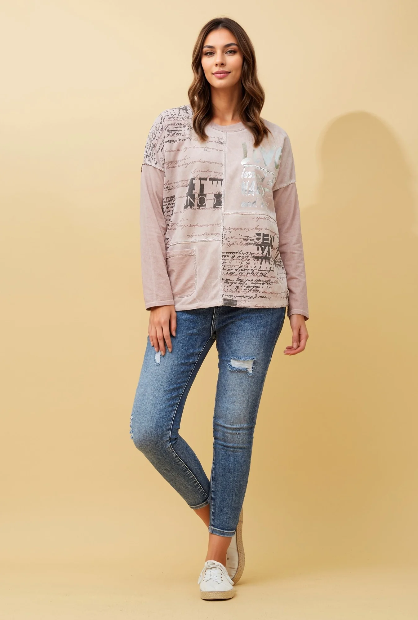 TIVOLI GRAPHIC PRINT TOP