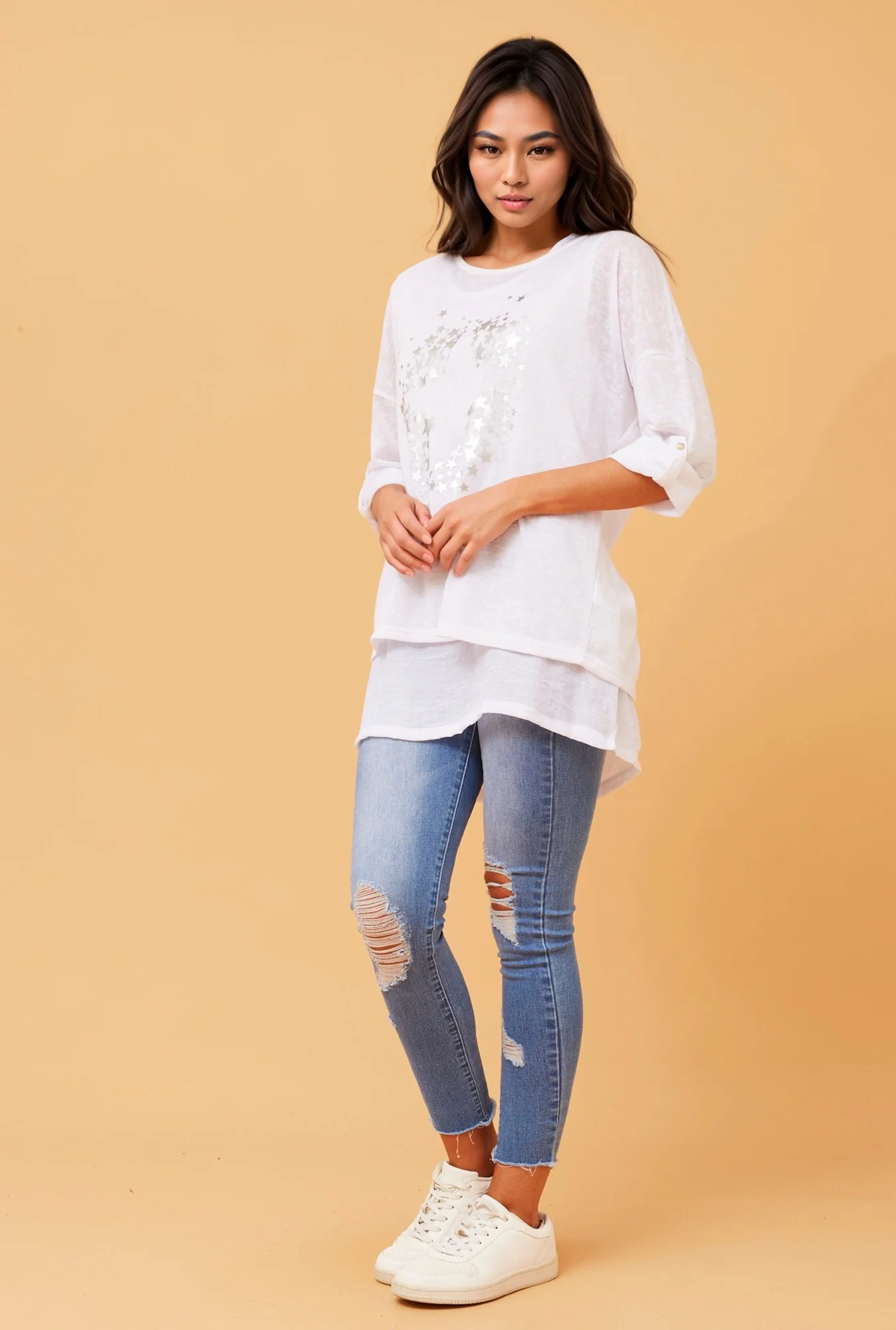 CLANCY DOUBLE LAYER TOP