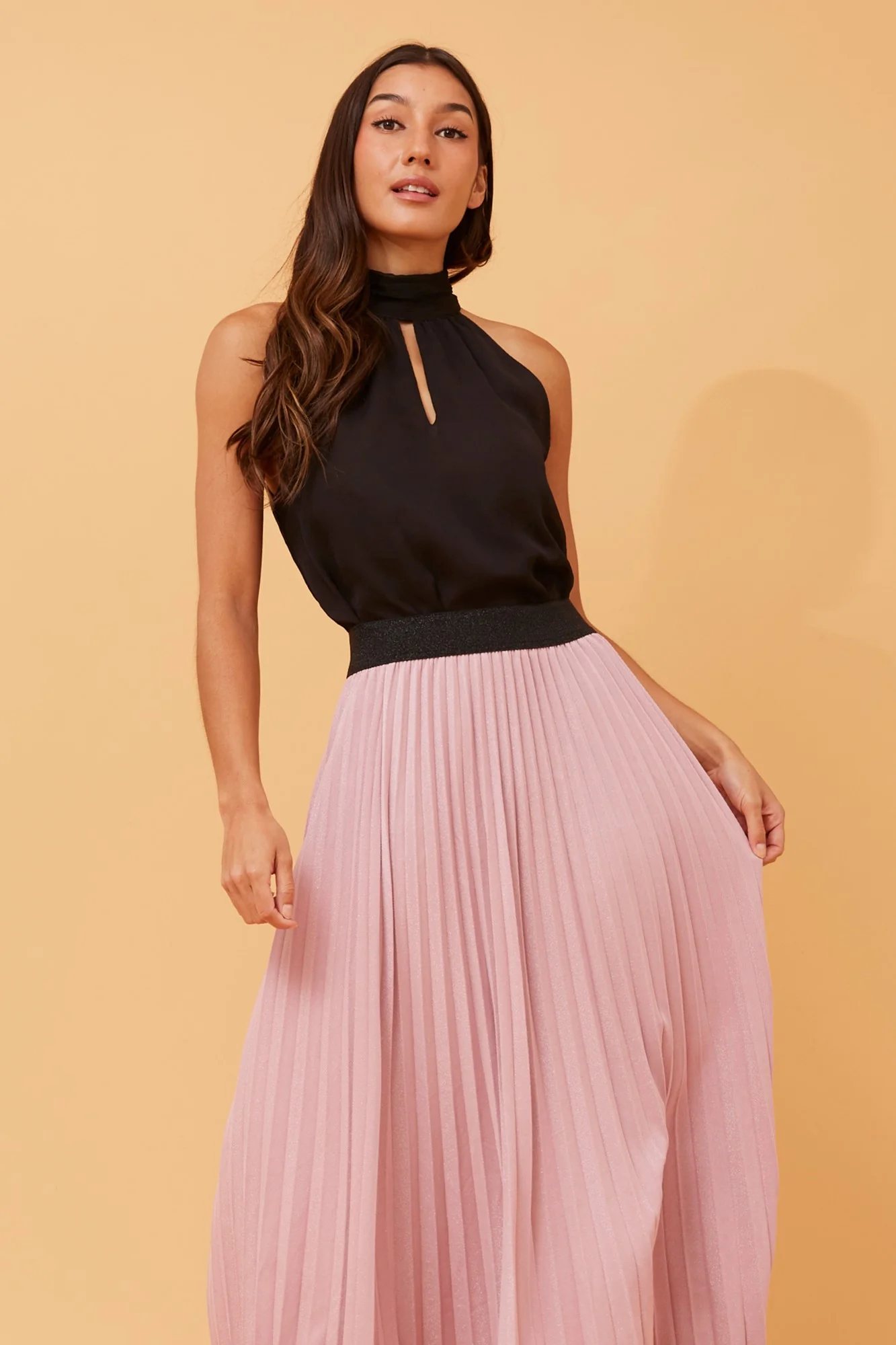 RISTON PLEATED SKIRT