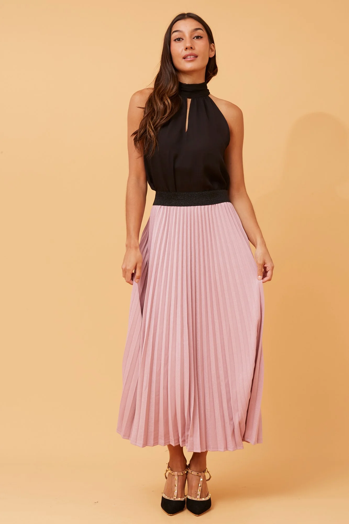 RISTON PLEATED SKIRT