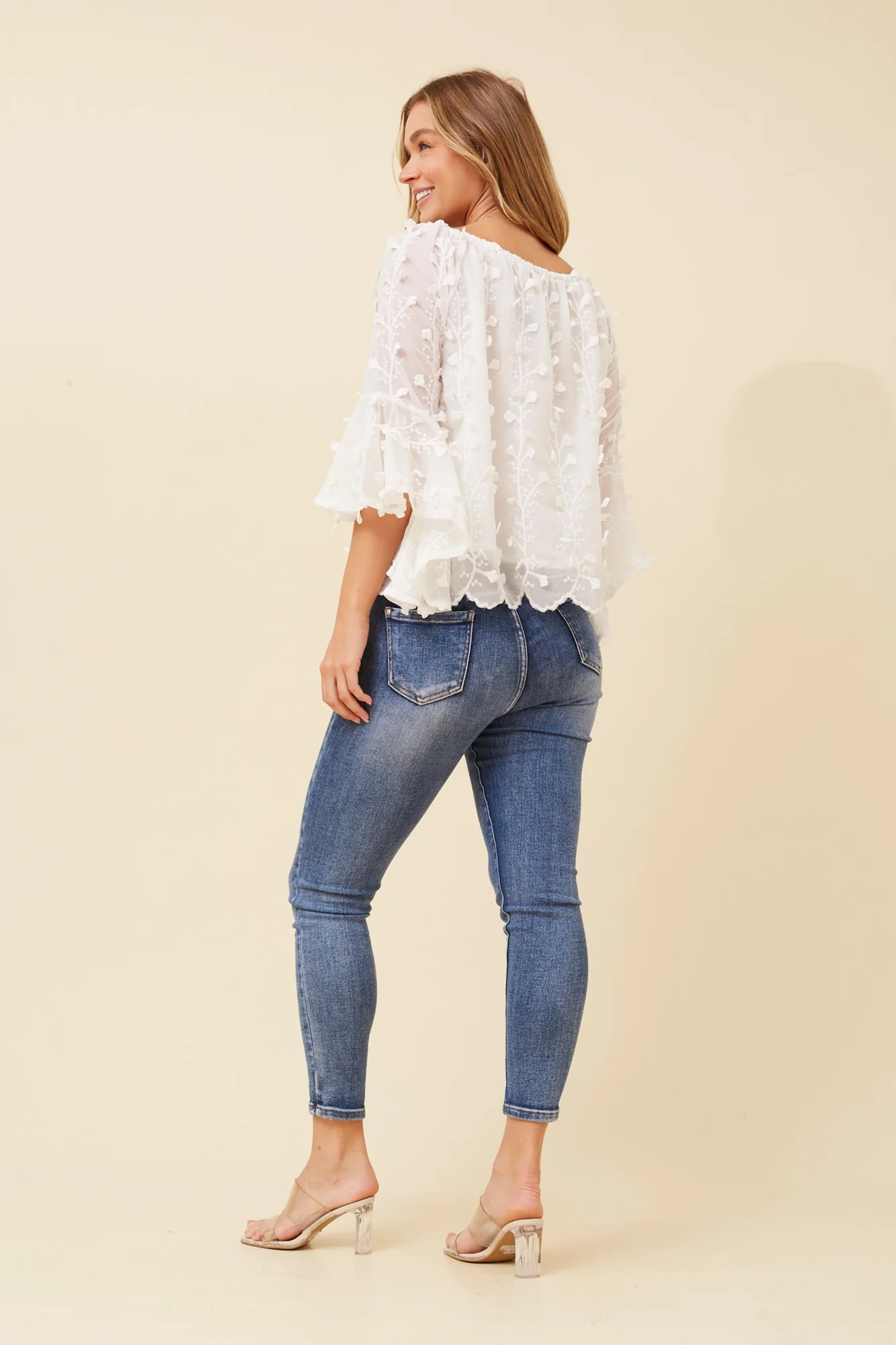 Lace Off Shoulder Top